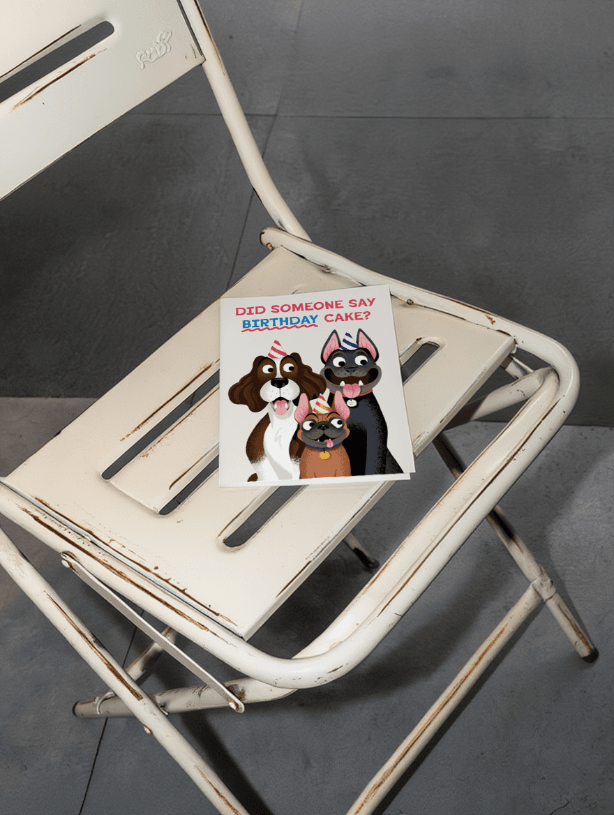 Did Someone Say Birthday Cake? mockup 2