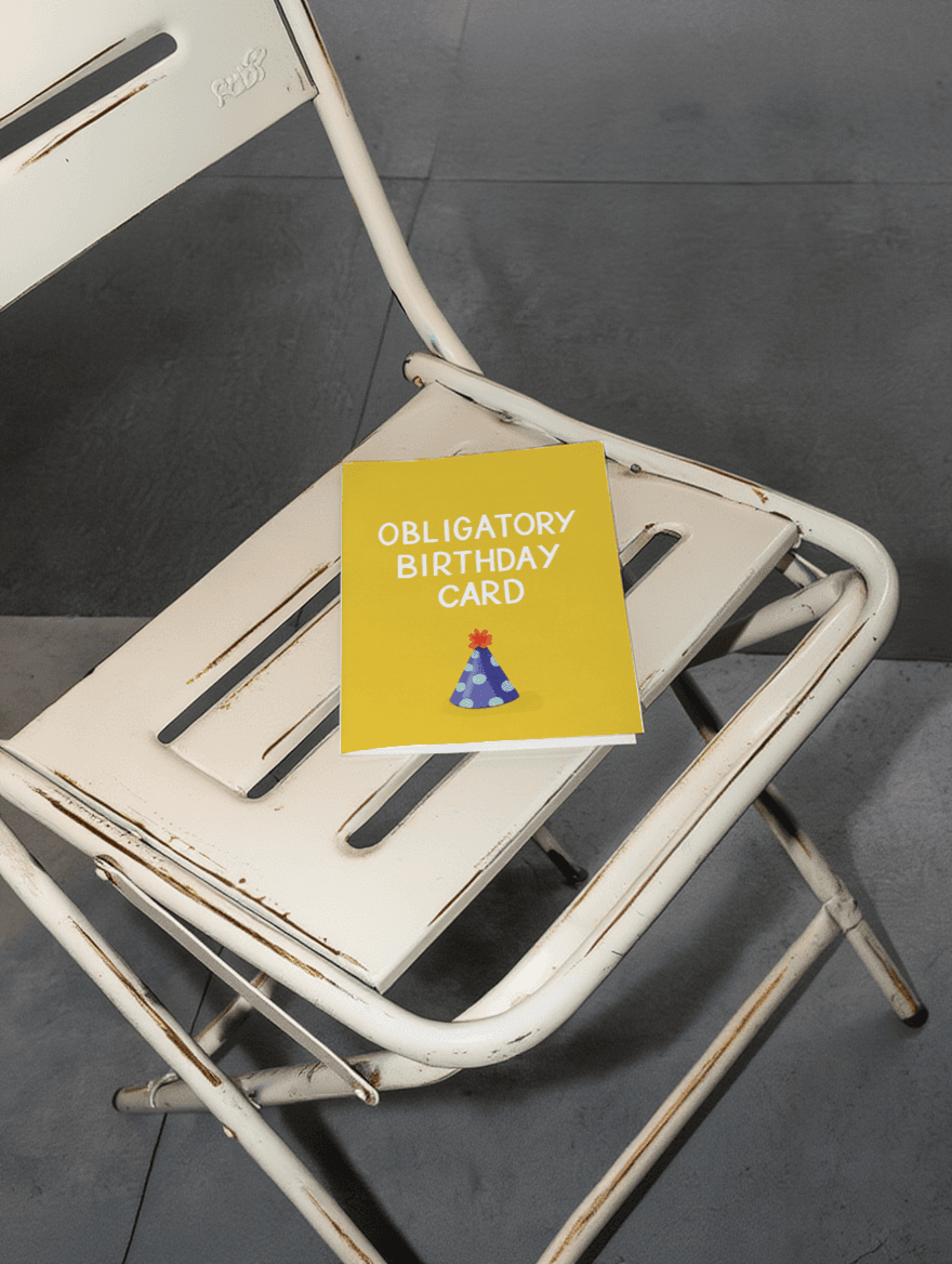Obligatory Birthday Card mockup 1