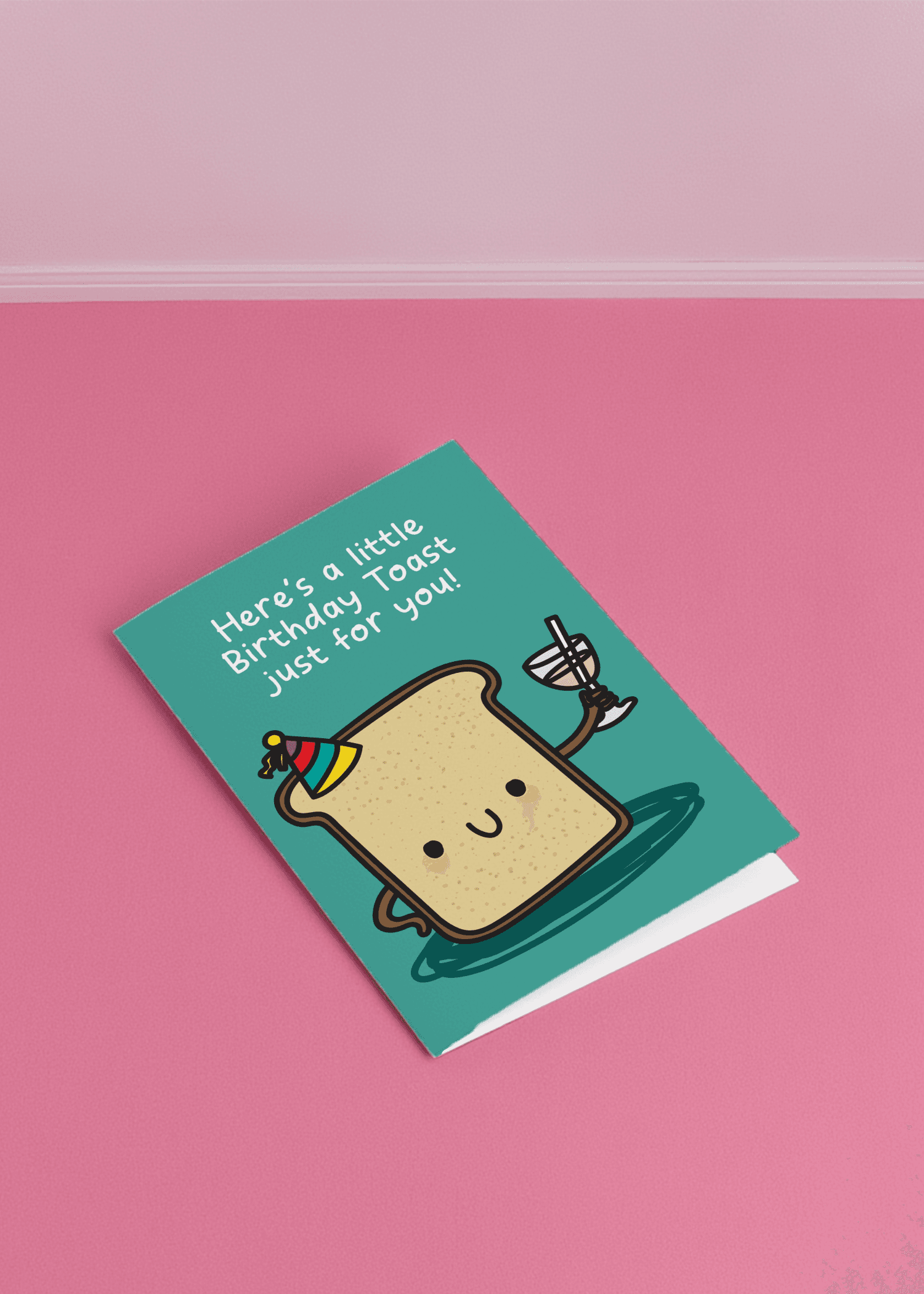 Here's a Little Birthday Toast Just for You mockup 1