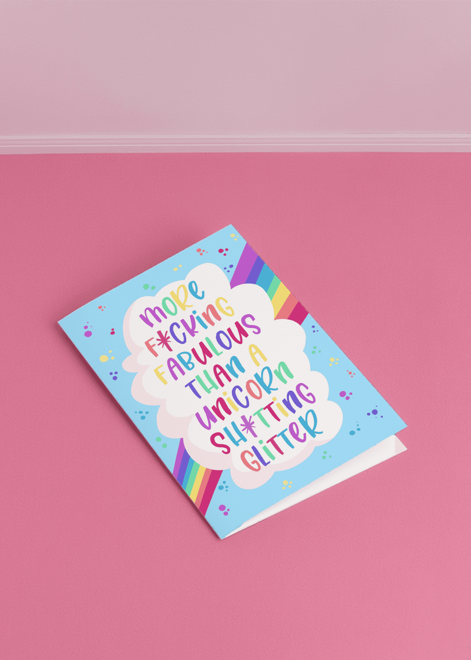 Fabulous Than a Unicorn mockup 1