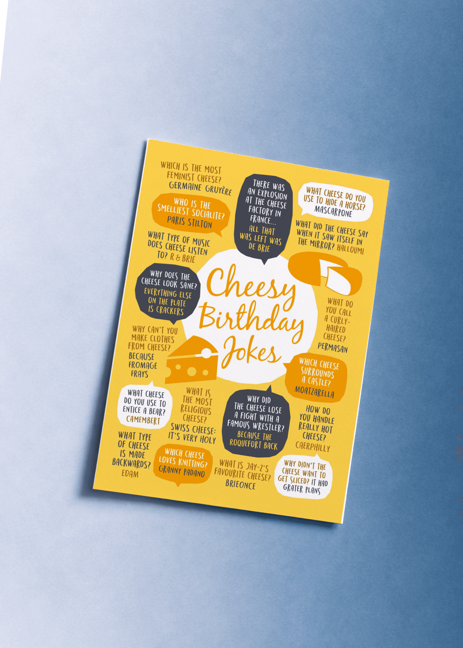 Cheesy Birthday Jokes mockup 1