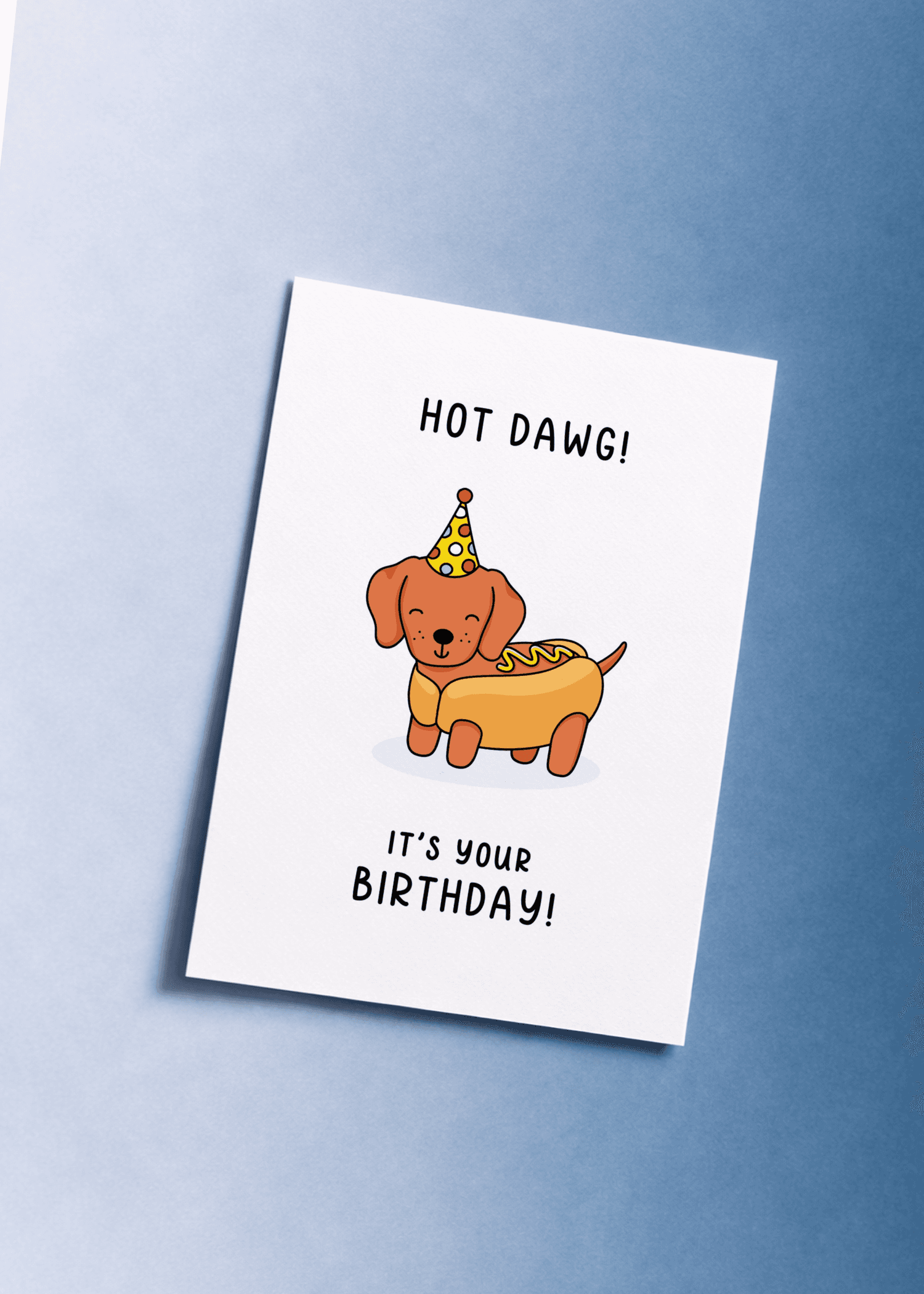 Hot Dawg! It's Your Birthday! mockup 1