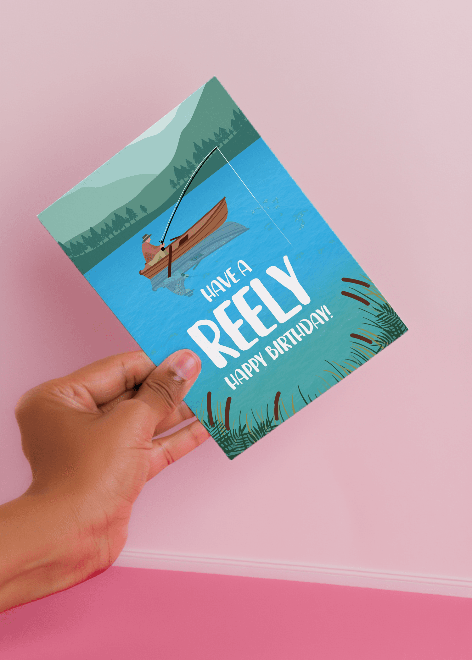 Have a Reely Happy Birthday mockup 4