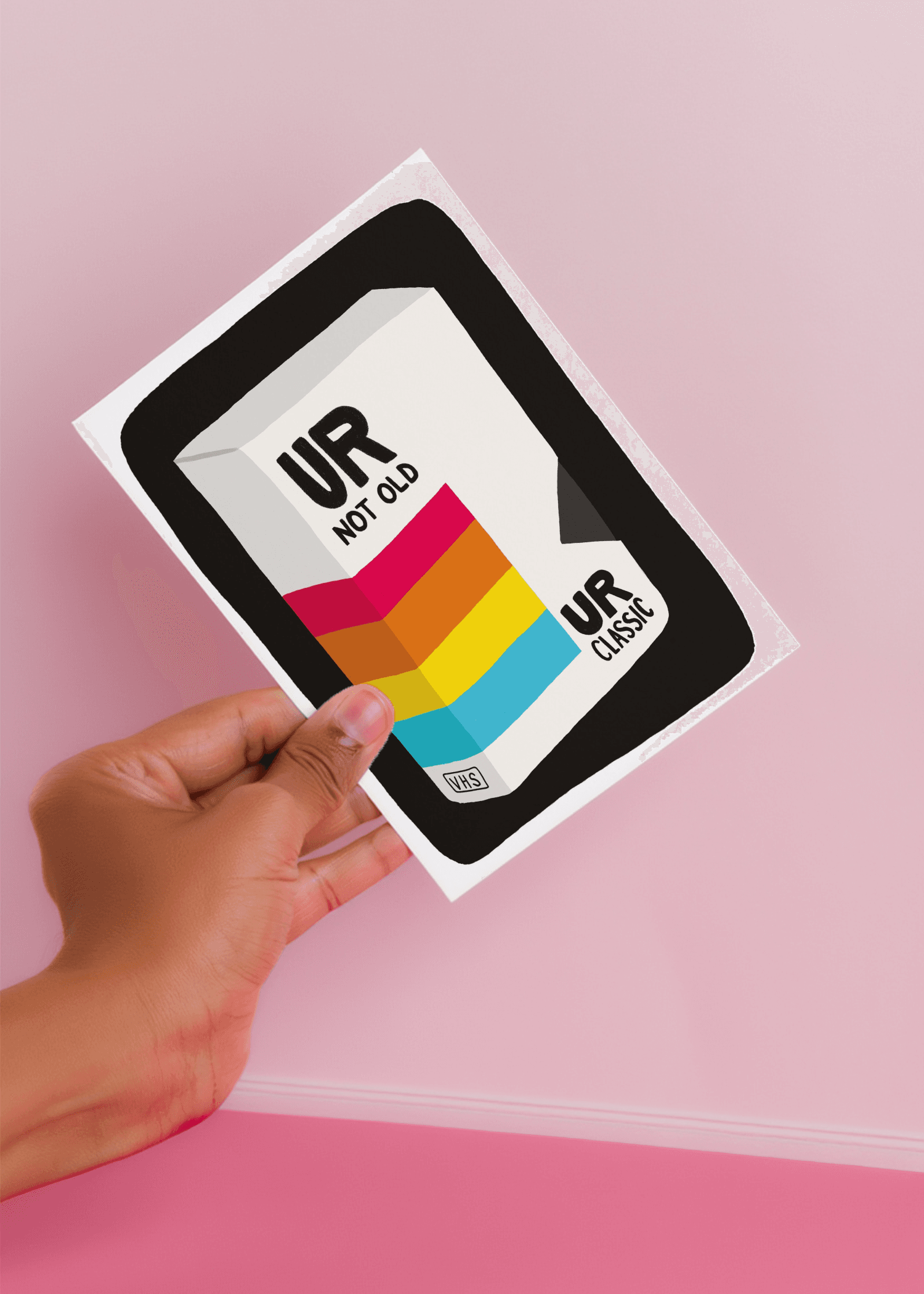 Ur Not Old, Ur Classic mockup 4