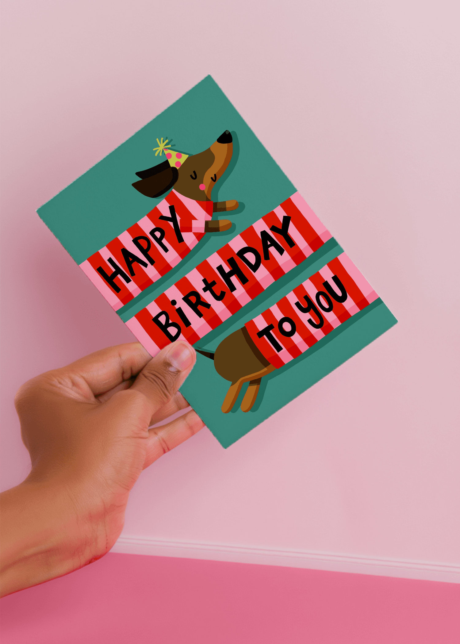 Happy Birthday to You - Dog mockup 3