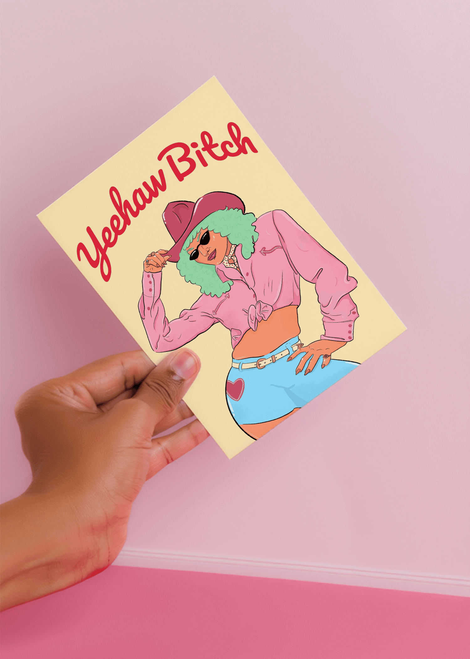 Yeehaw Bitch mockup 2