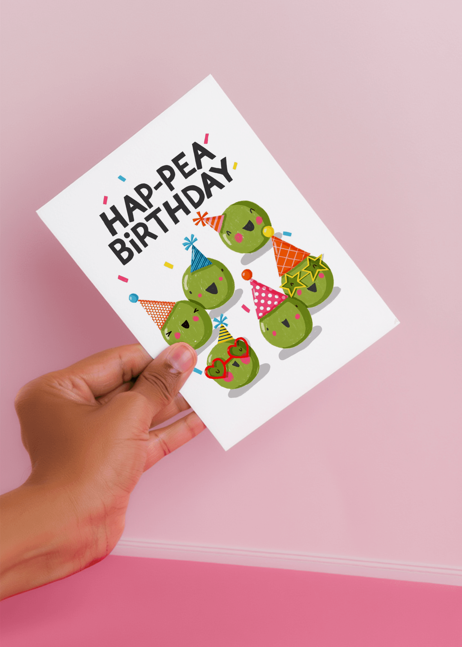 Hap-pea Birthday mockup 4