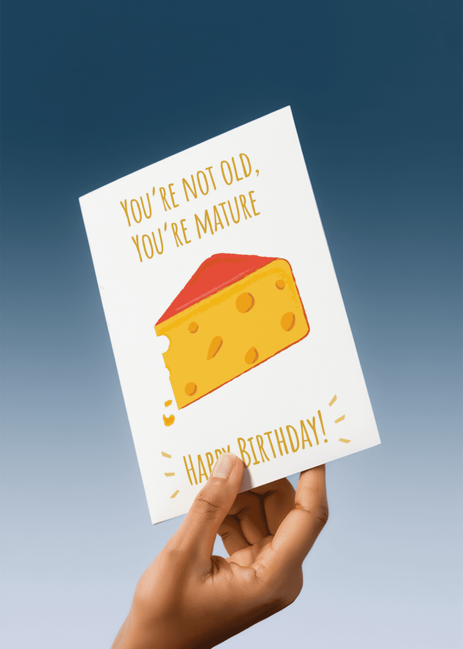 You're Not Old, You're Mature mockup 4