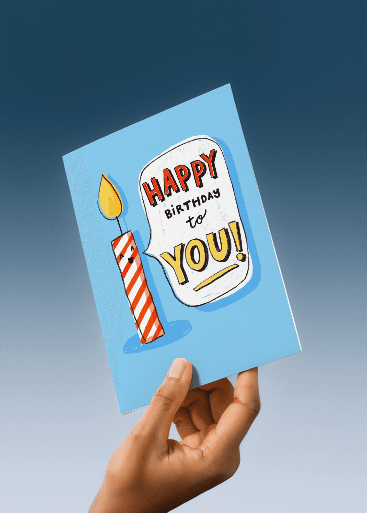 Happy Birthday to You - Candle mockup 2