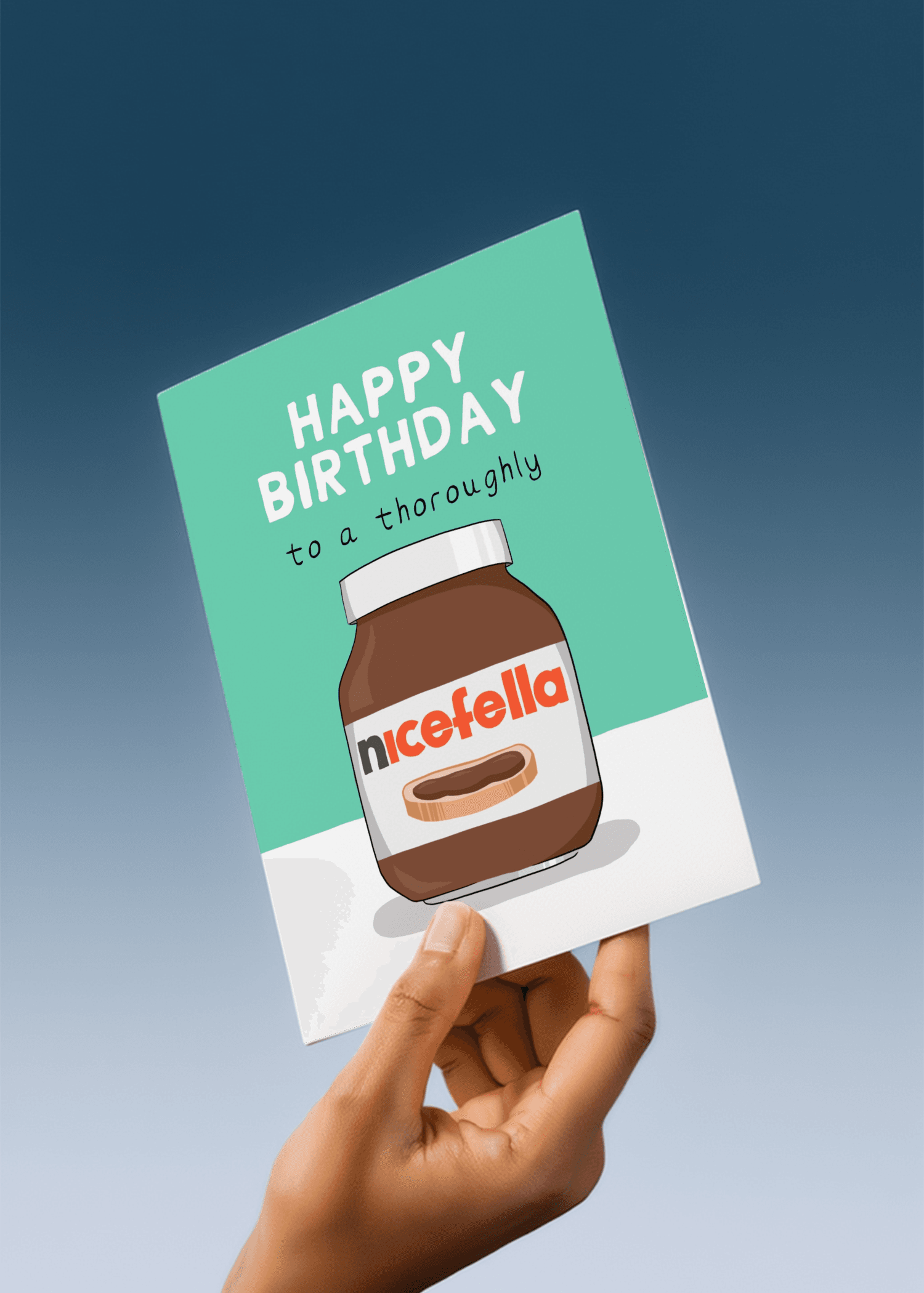 Happy Birthday to a Thoroughly Nicefella mockup 3