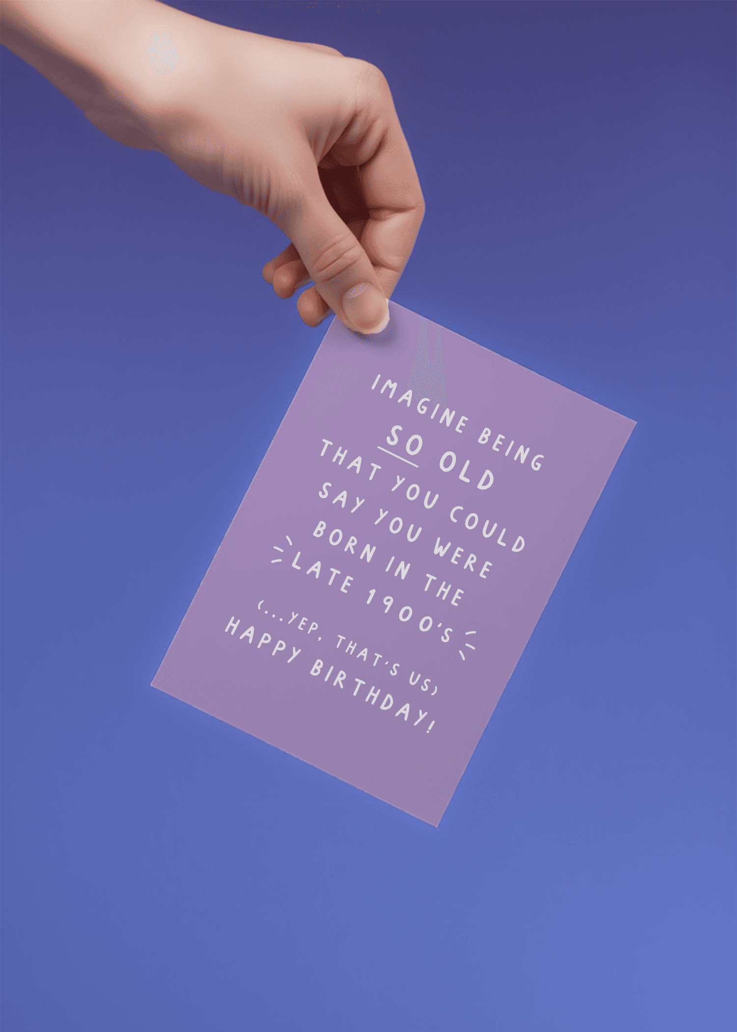 Imagine Being So Old mockup 4