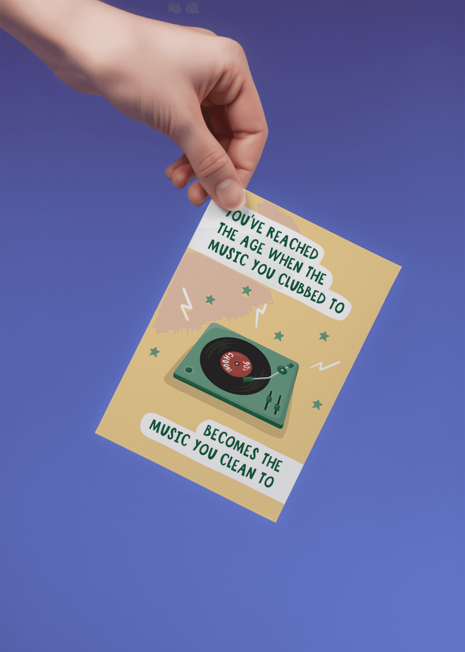 You've Reach the Age mockup 4