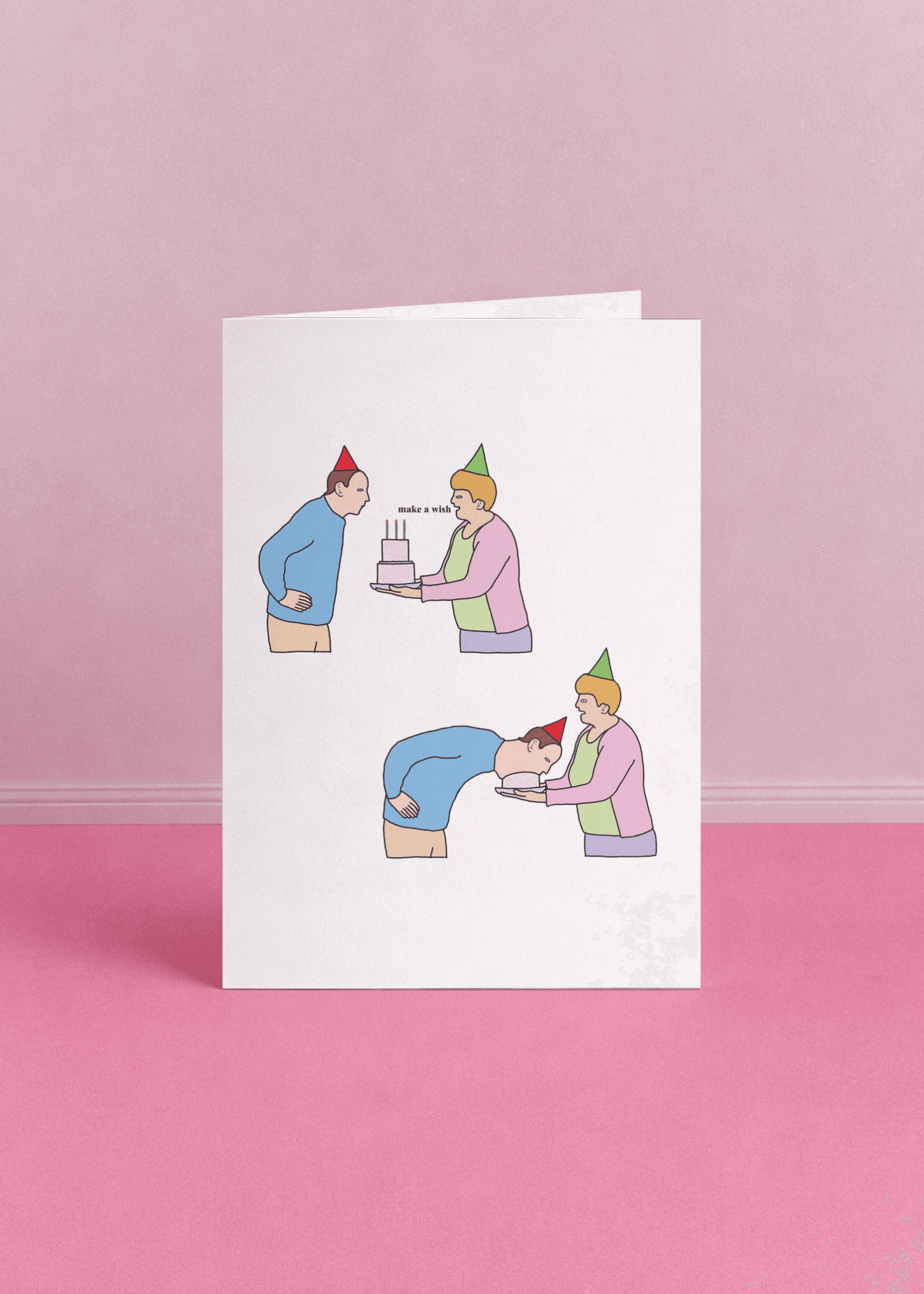 Wish Birthday Card mockup 5