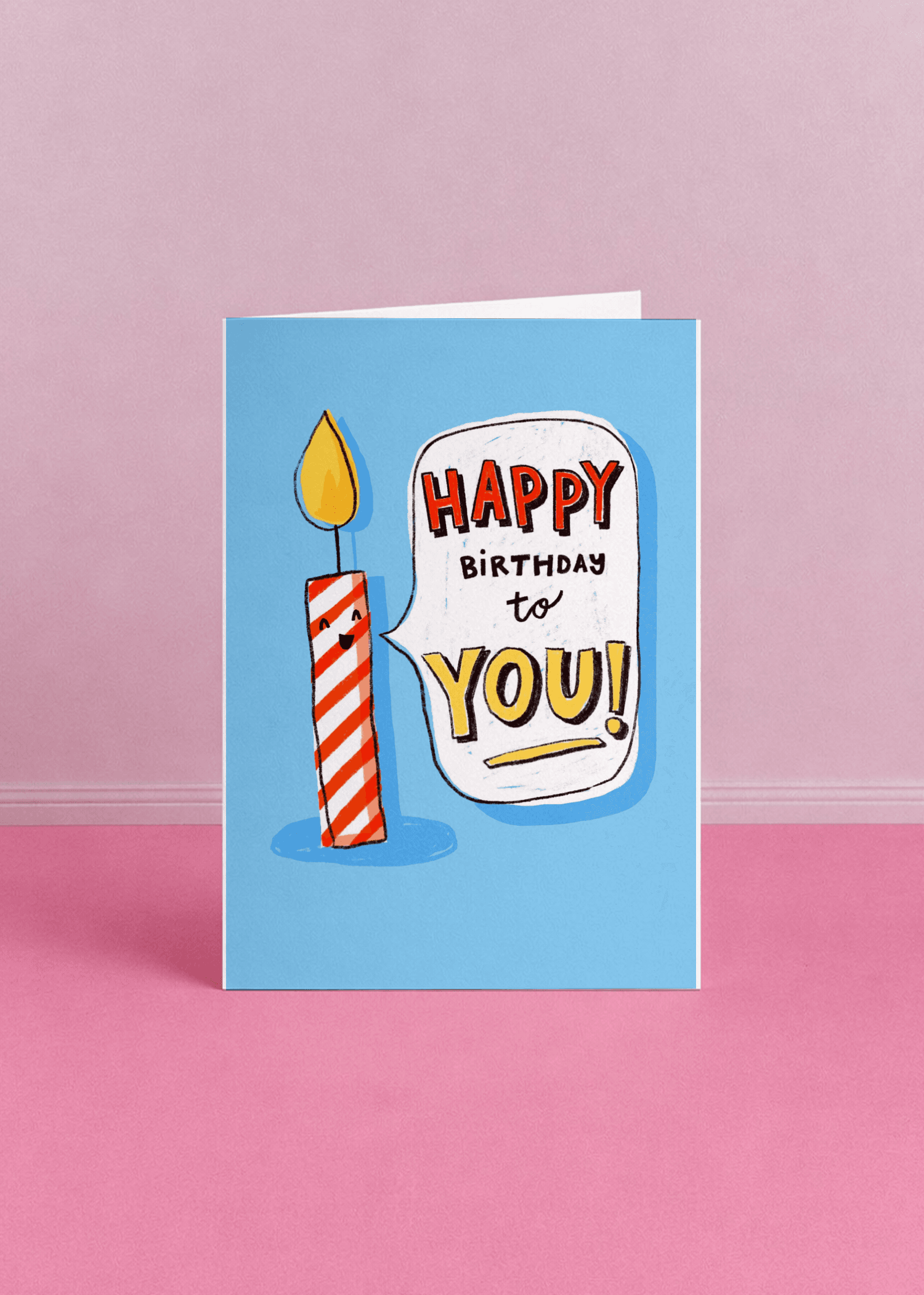 Happy Birthday to You - Candle mockup 3