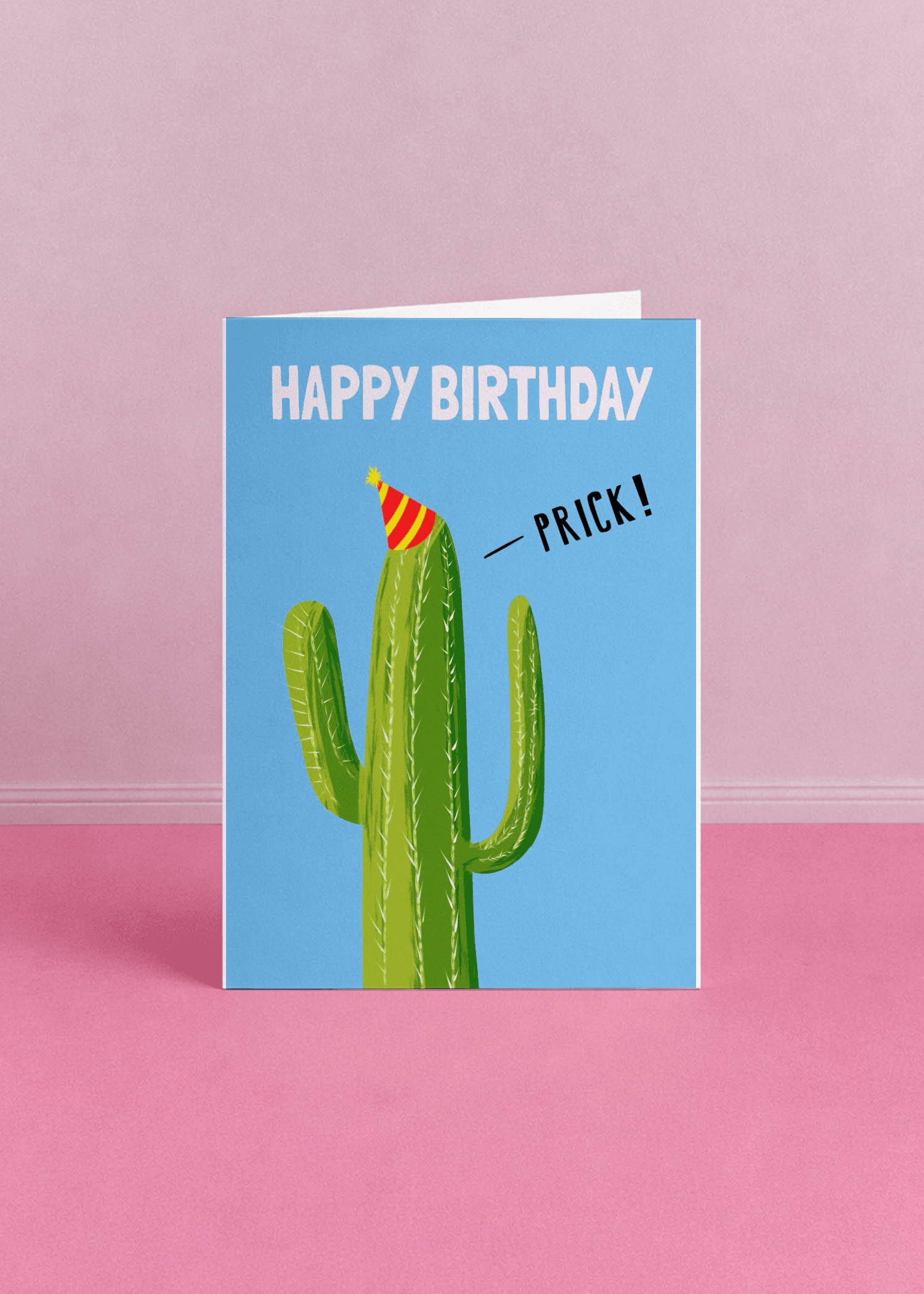 Happy Birthday Prick mockup 3