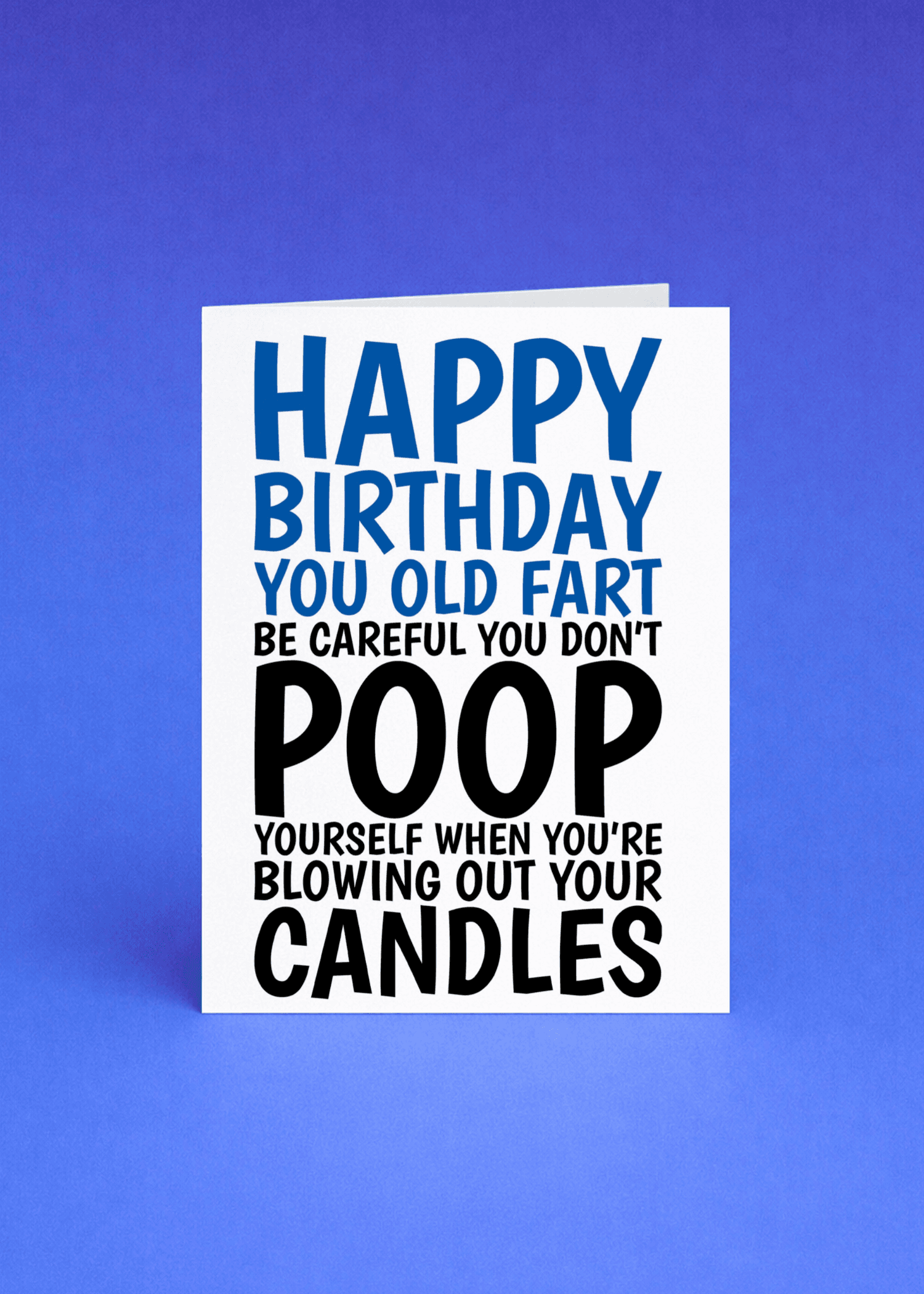 Happy Birthday You Old Fart mockup 5