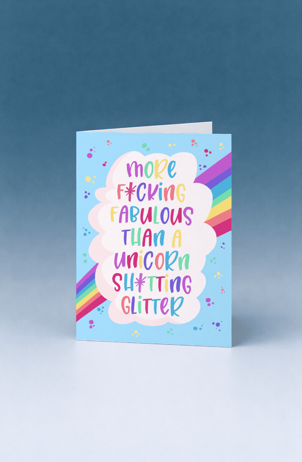 Fabulous Than a Unicorn mockup 3