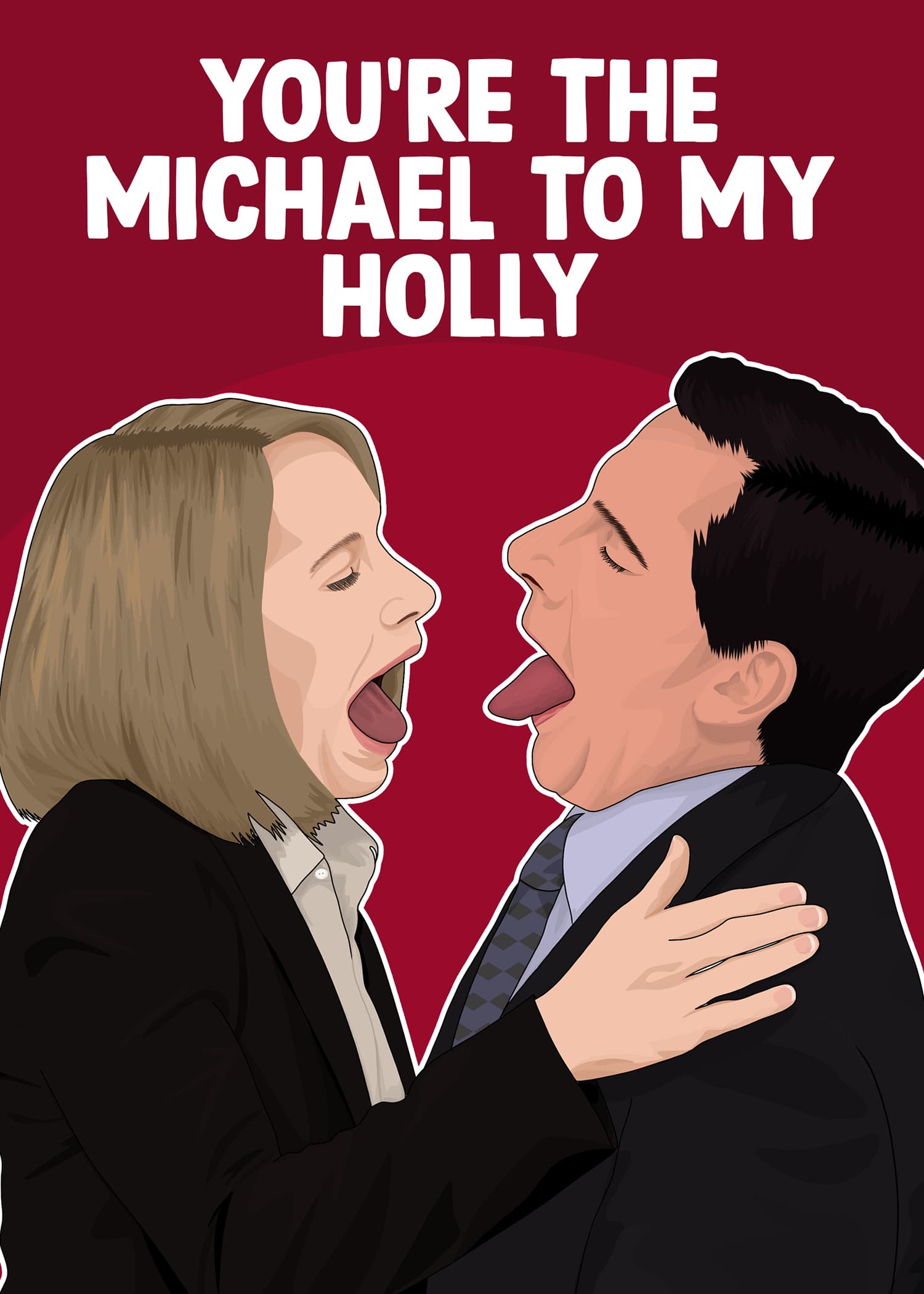 Michael and Holly Love Card