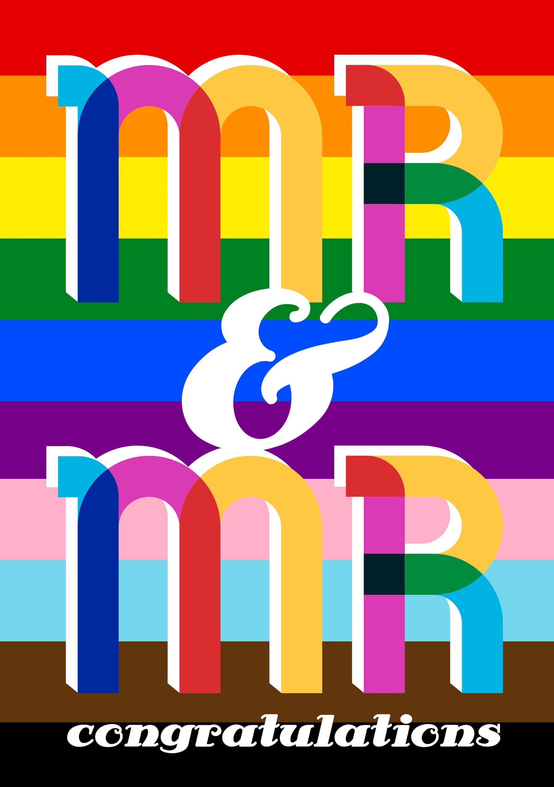 Mr & Mr Congratulations