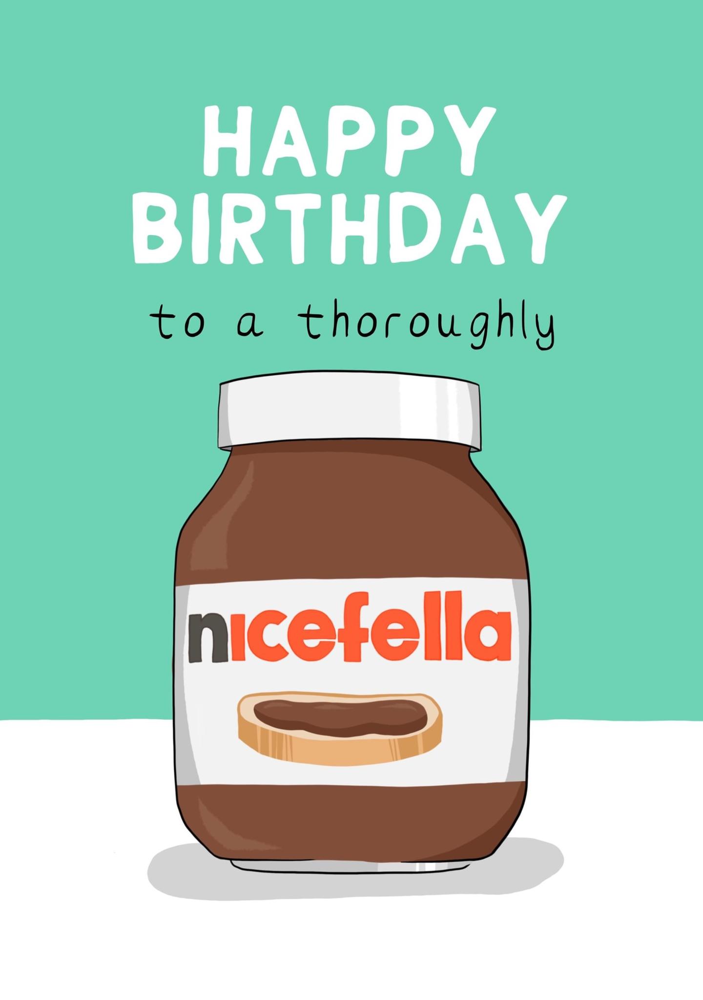 Happy Birthday to a Thoroughly Nicefella
