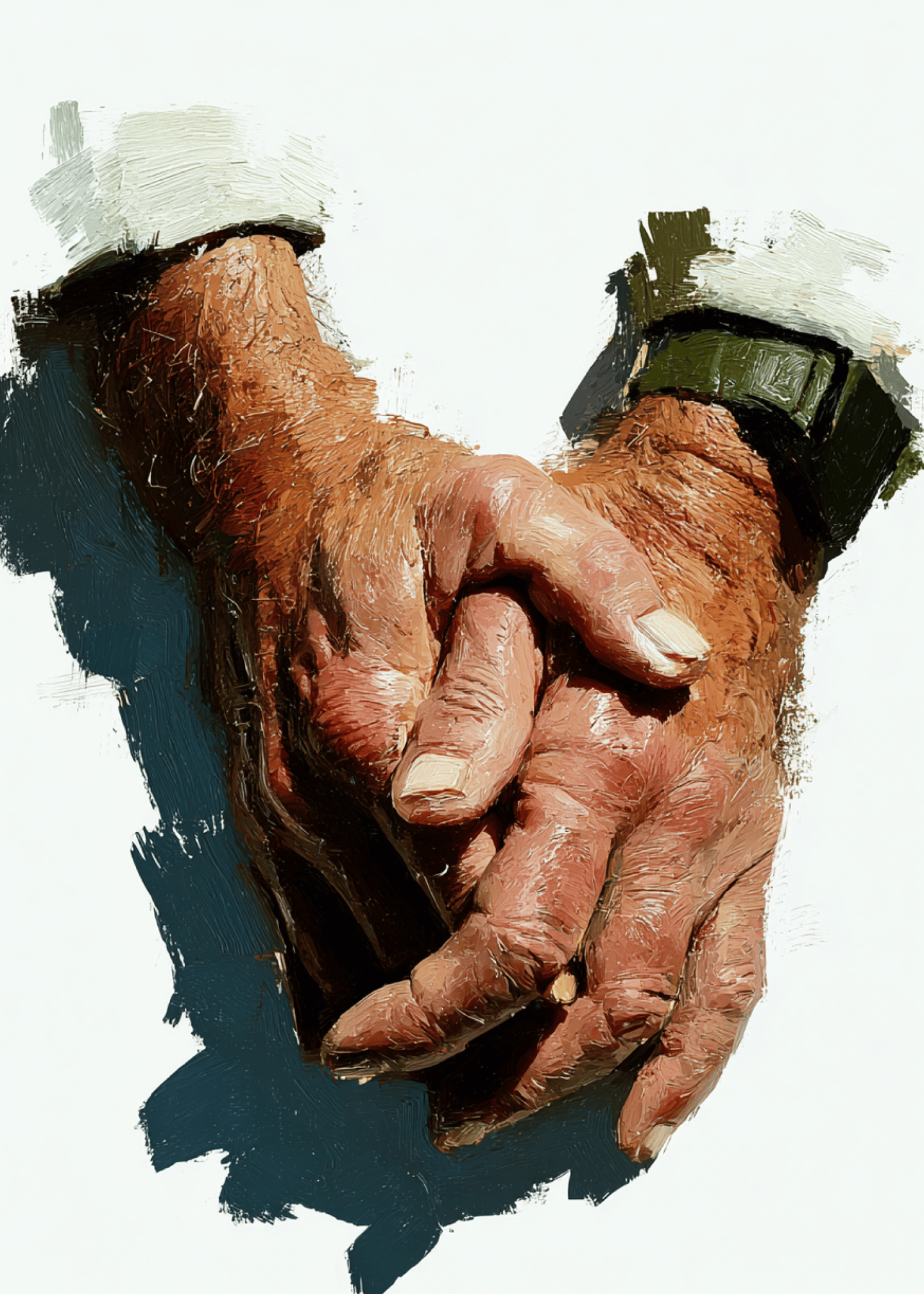 Weathered Hands