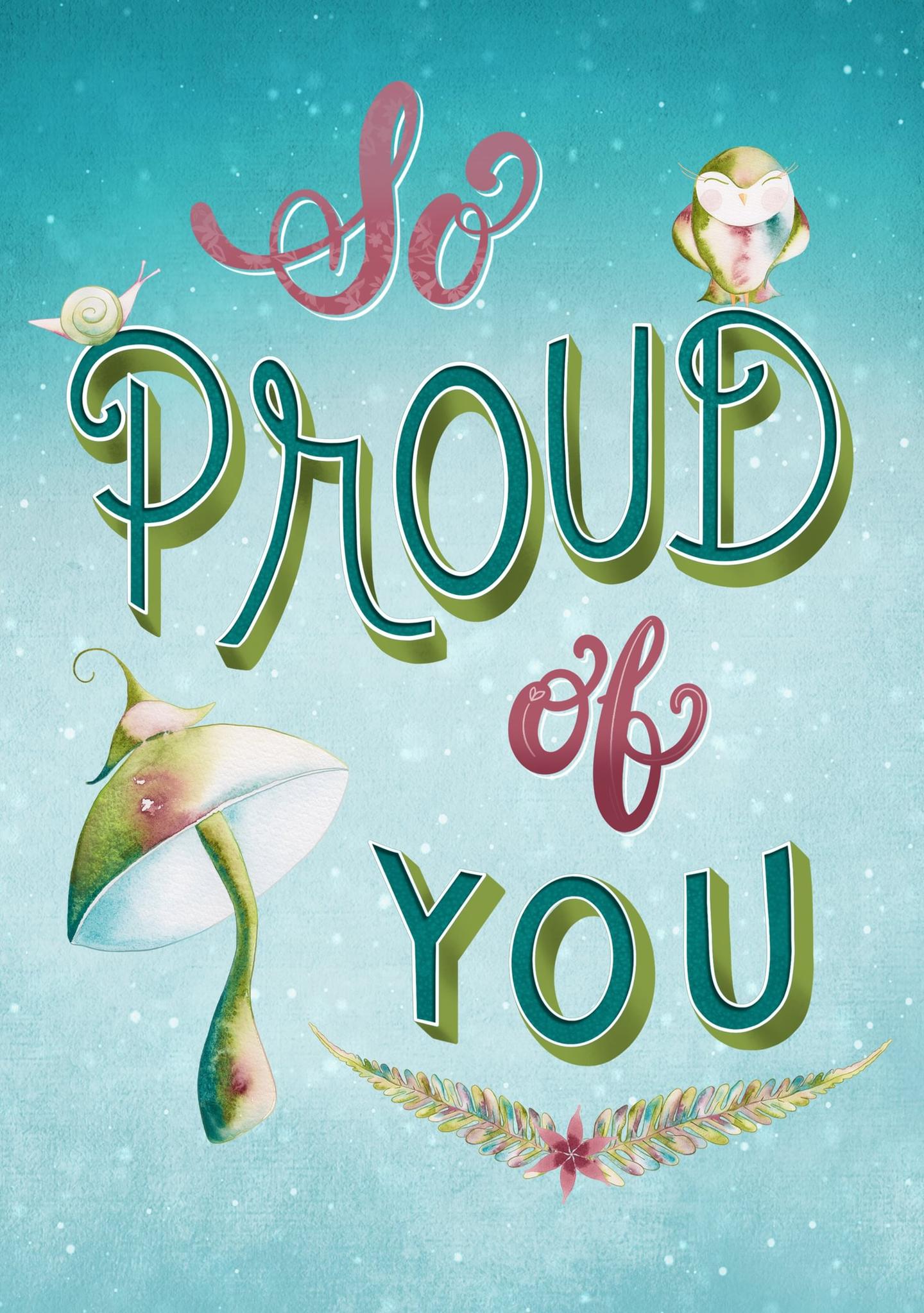 So Proud of You