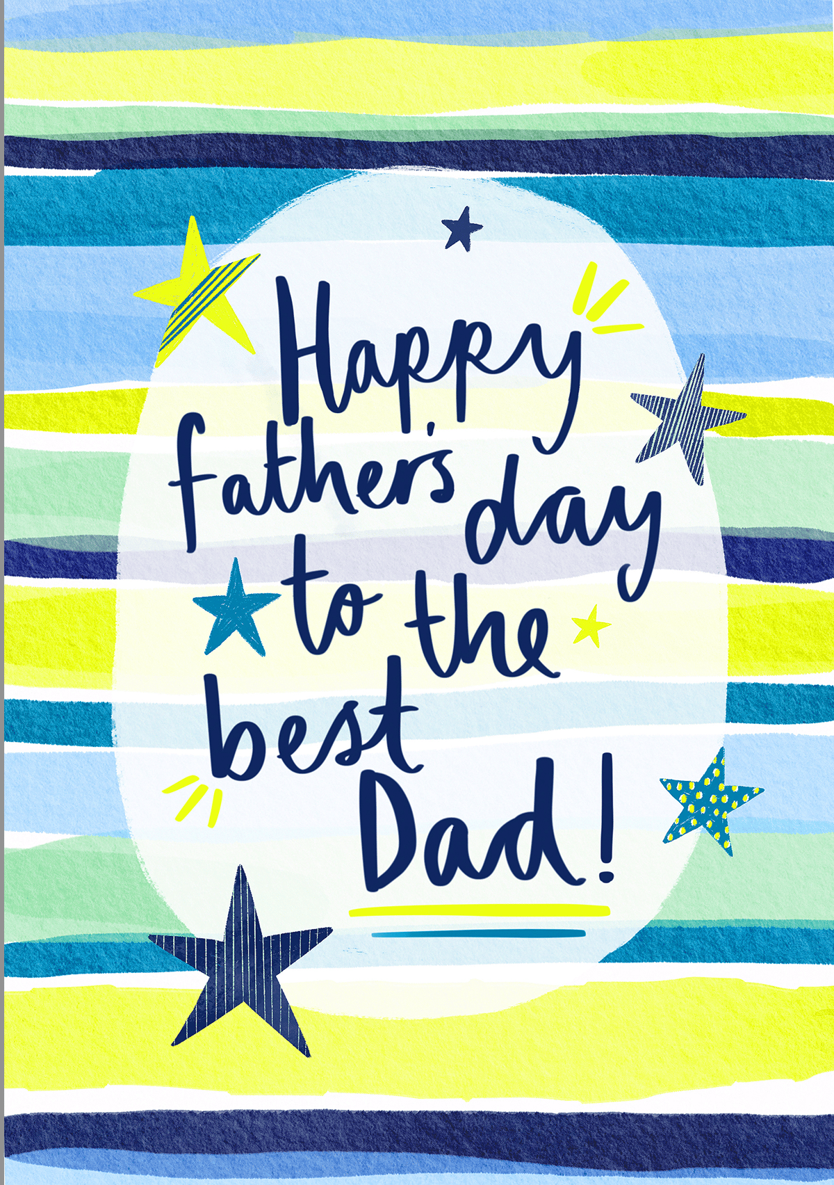 Best Dad Father's Day Card