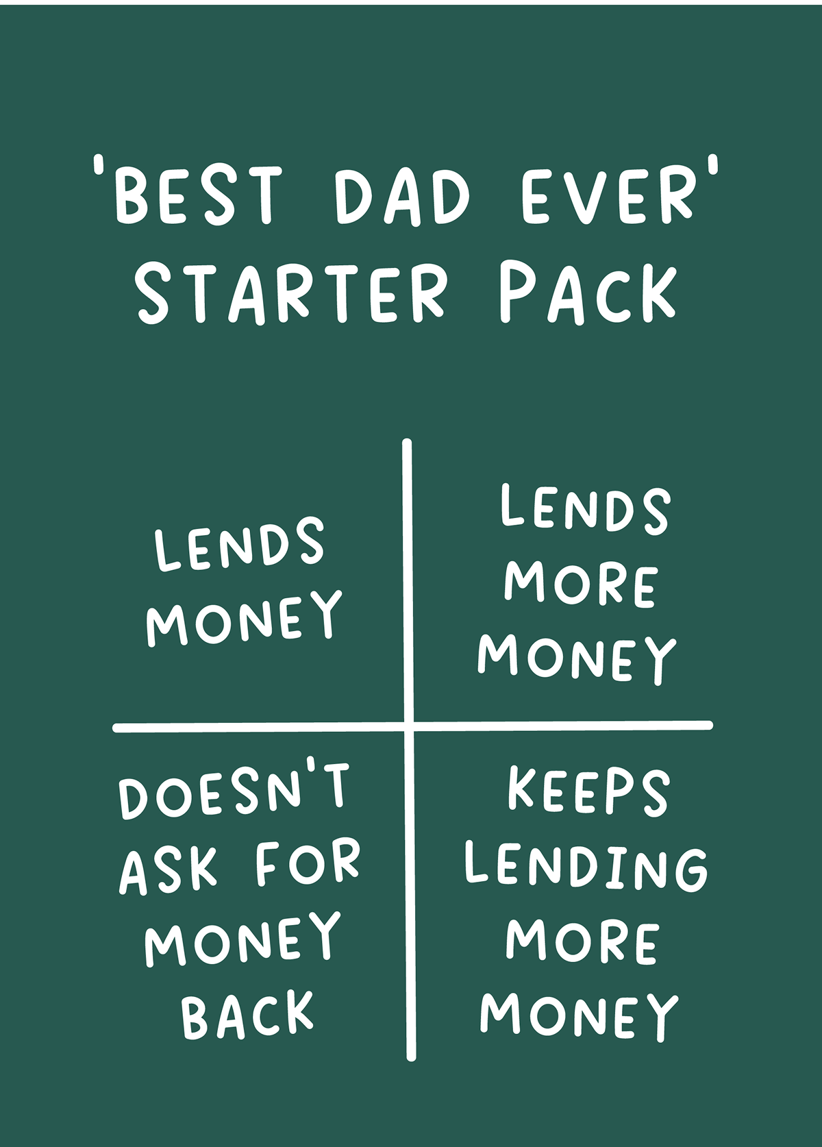 Best Dad Ever Starter Pack