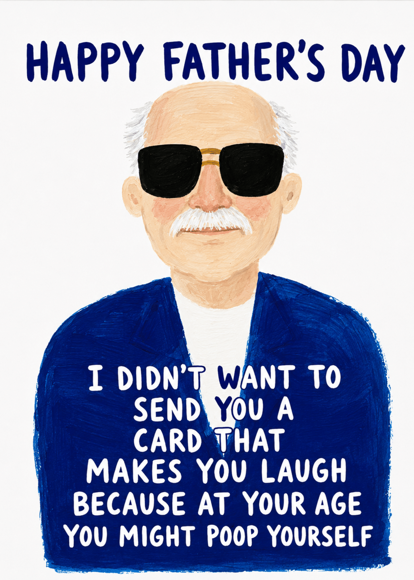 At Your Age Father's Day Card