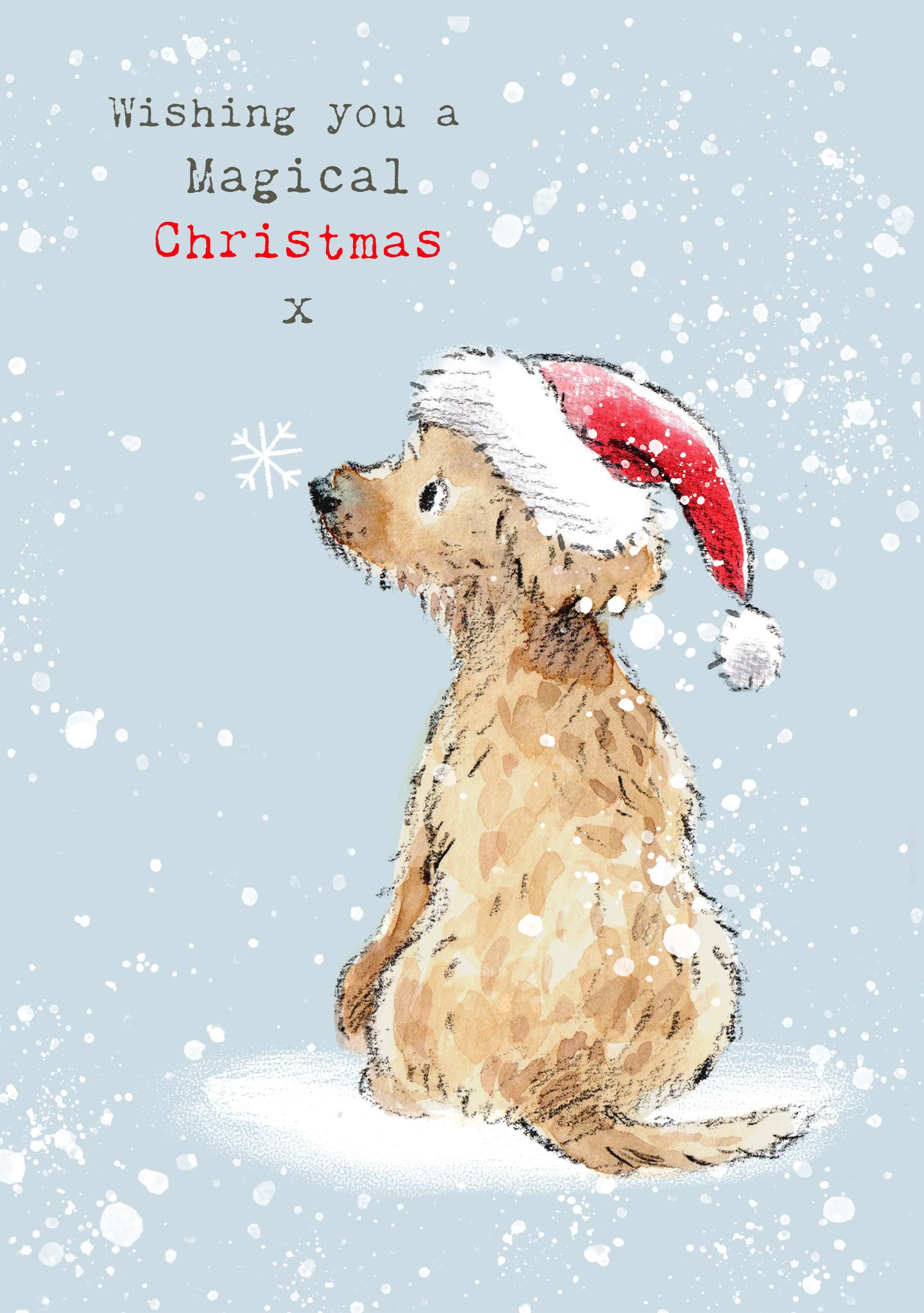 Magical Christmas Dog