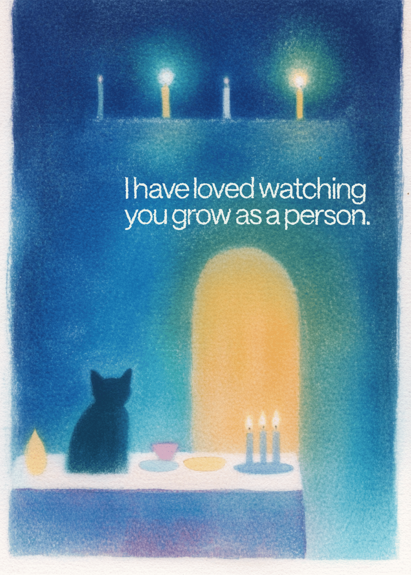 Loved Watching You Grow Birthday Card