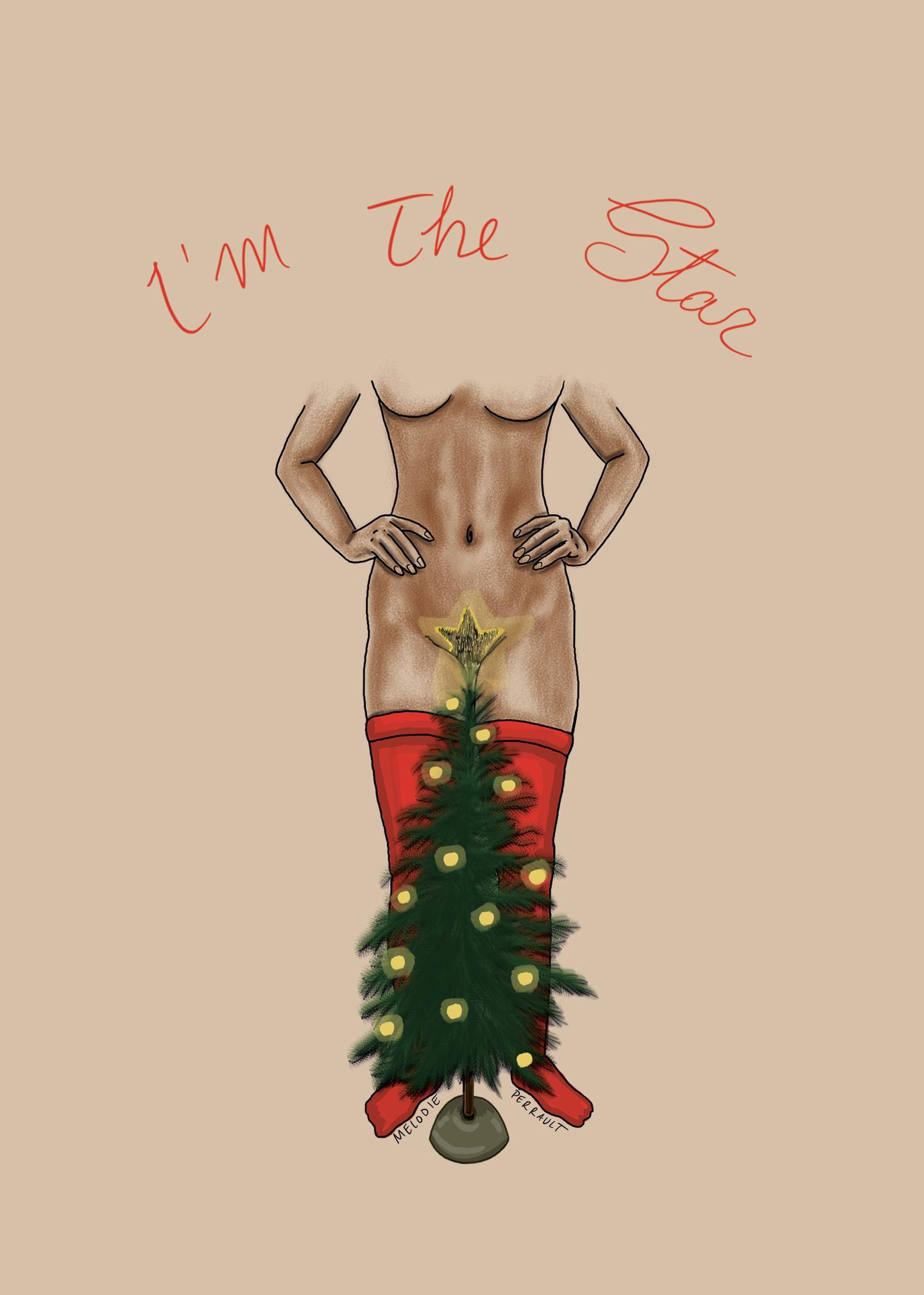 I'm the Star Holiday Card