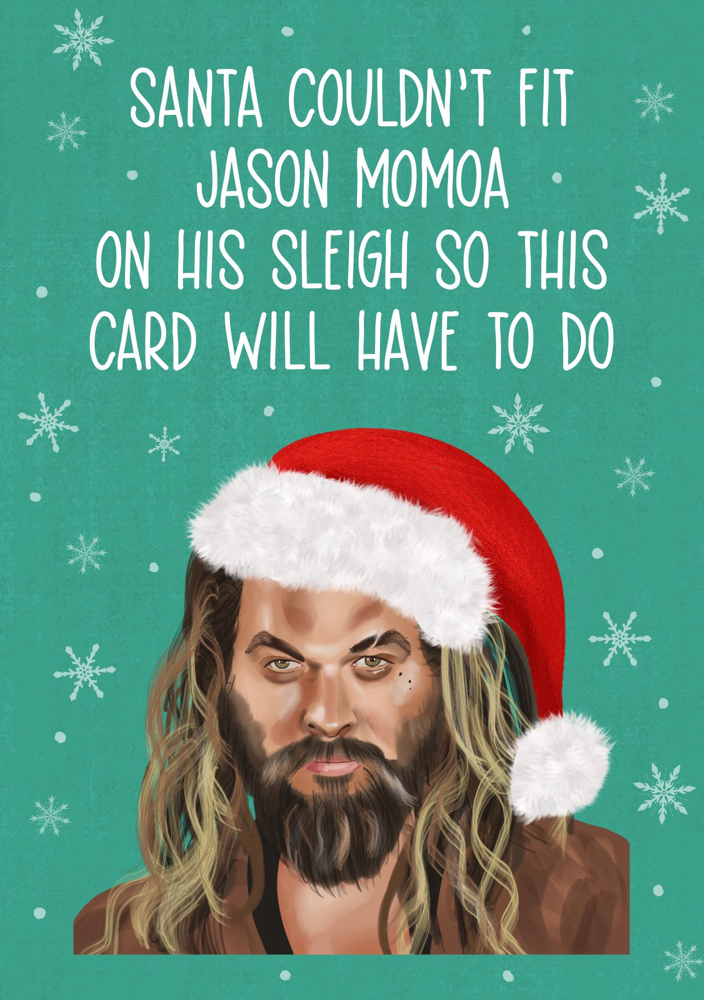 Santa's Jason Momoa Surprise
