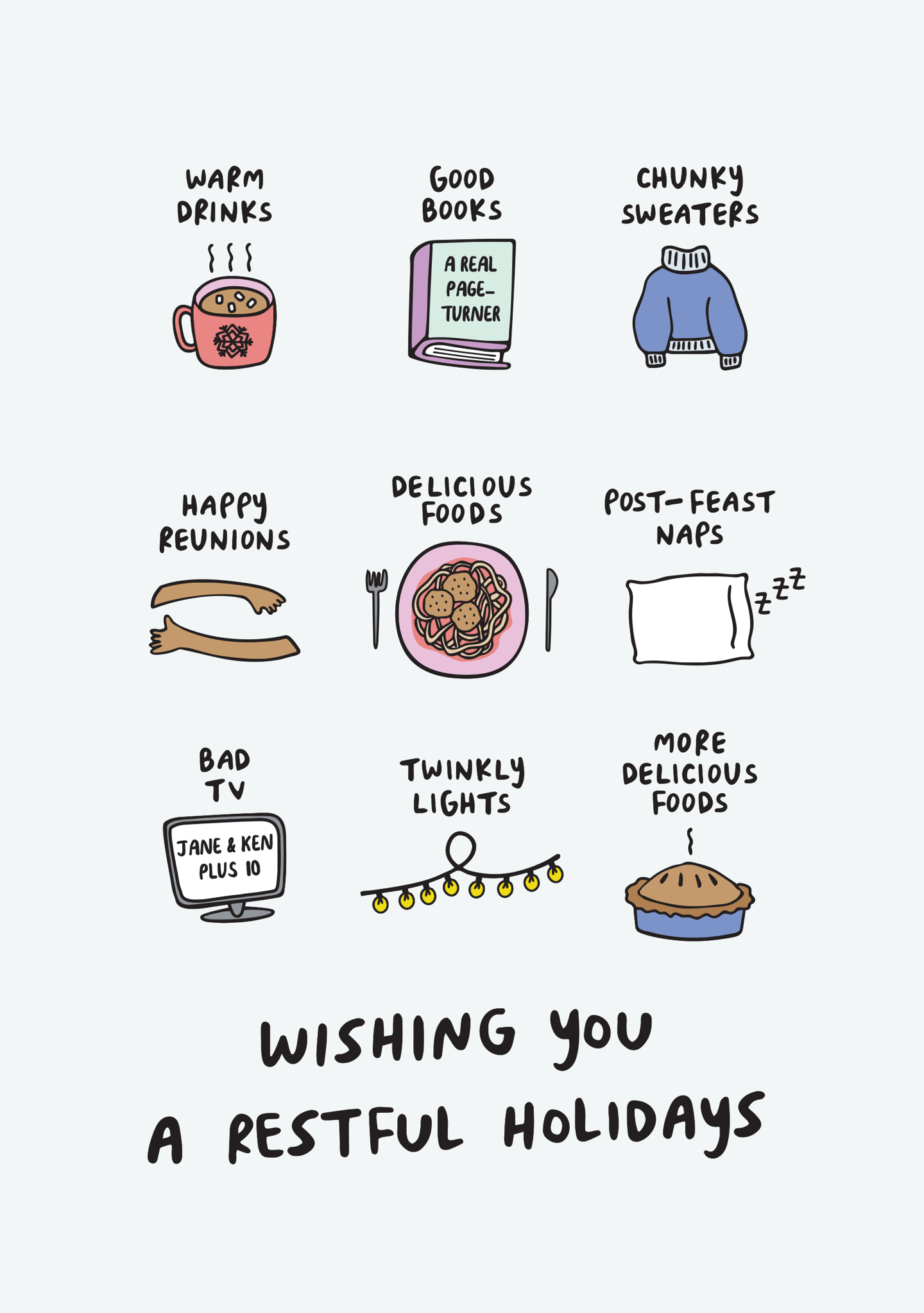 Wishing You a Restful Holidays