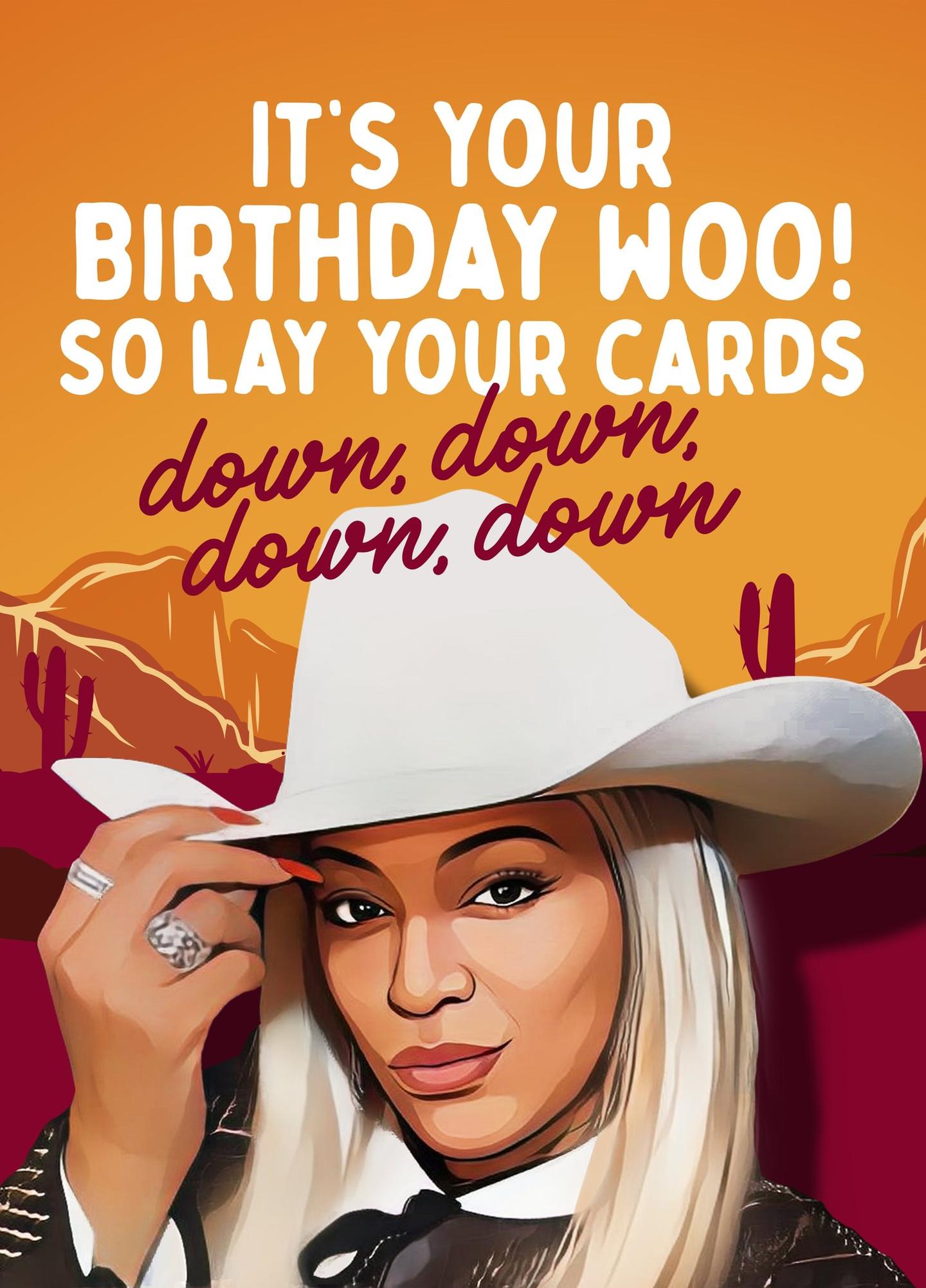 Lay Your Cards Down