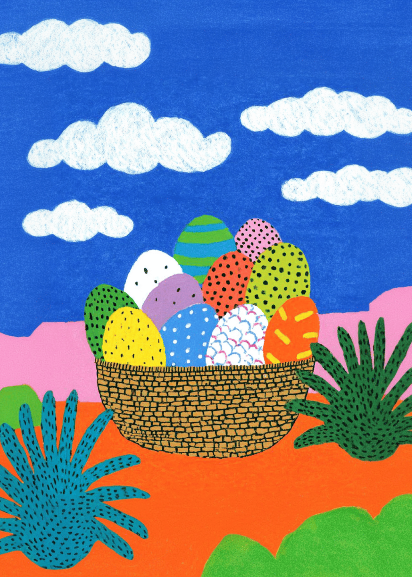 Colorful Easter Egg Surprise
