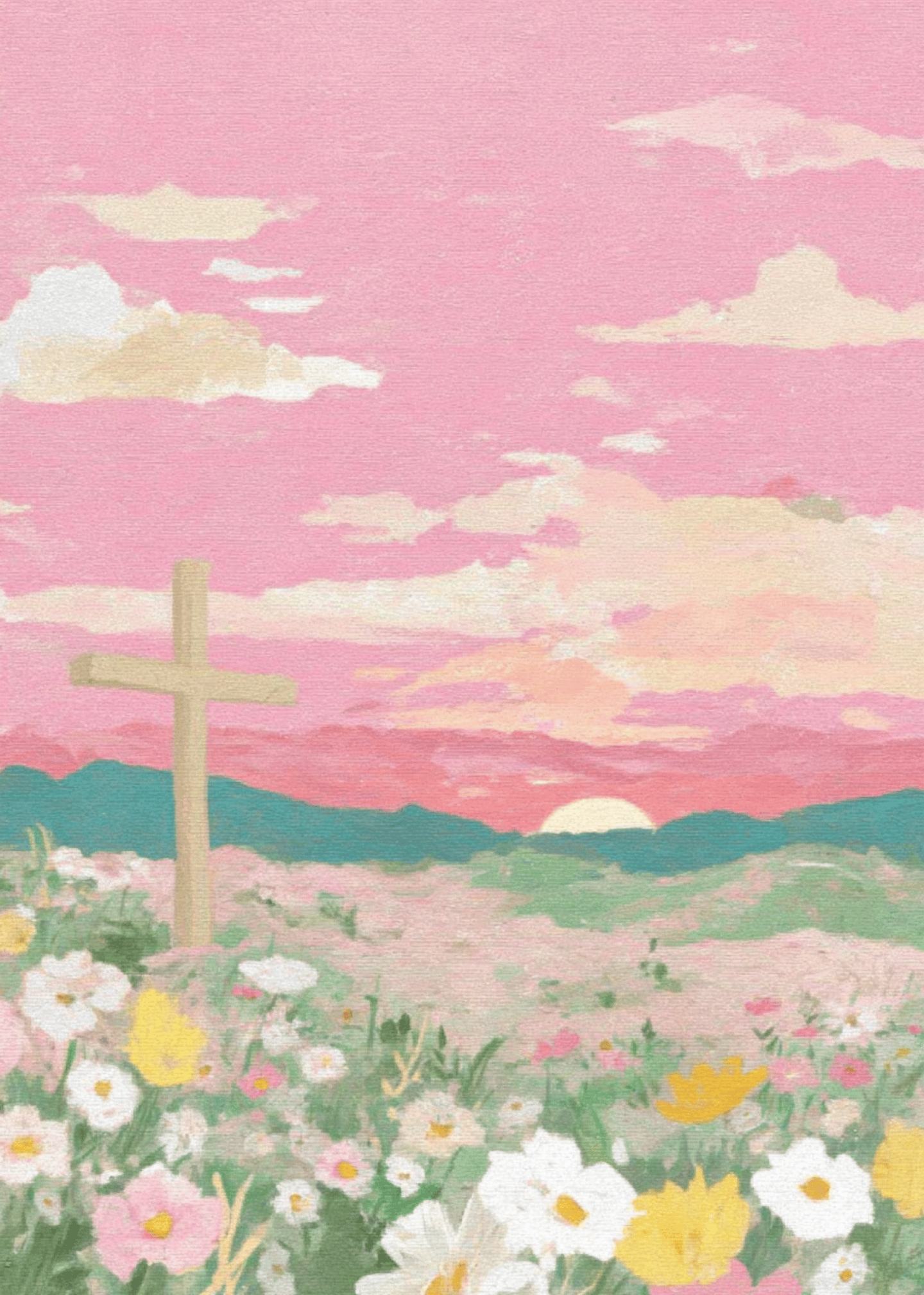 Peaceful Sunrise Sympathy Card