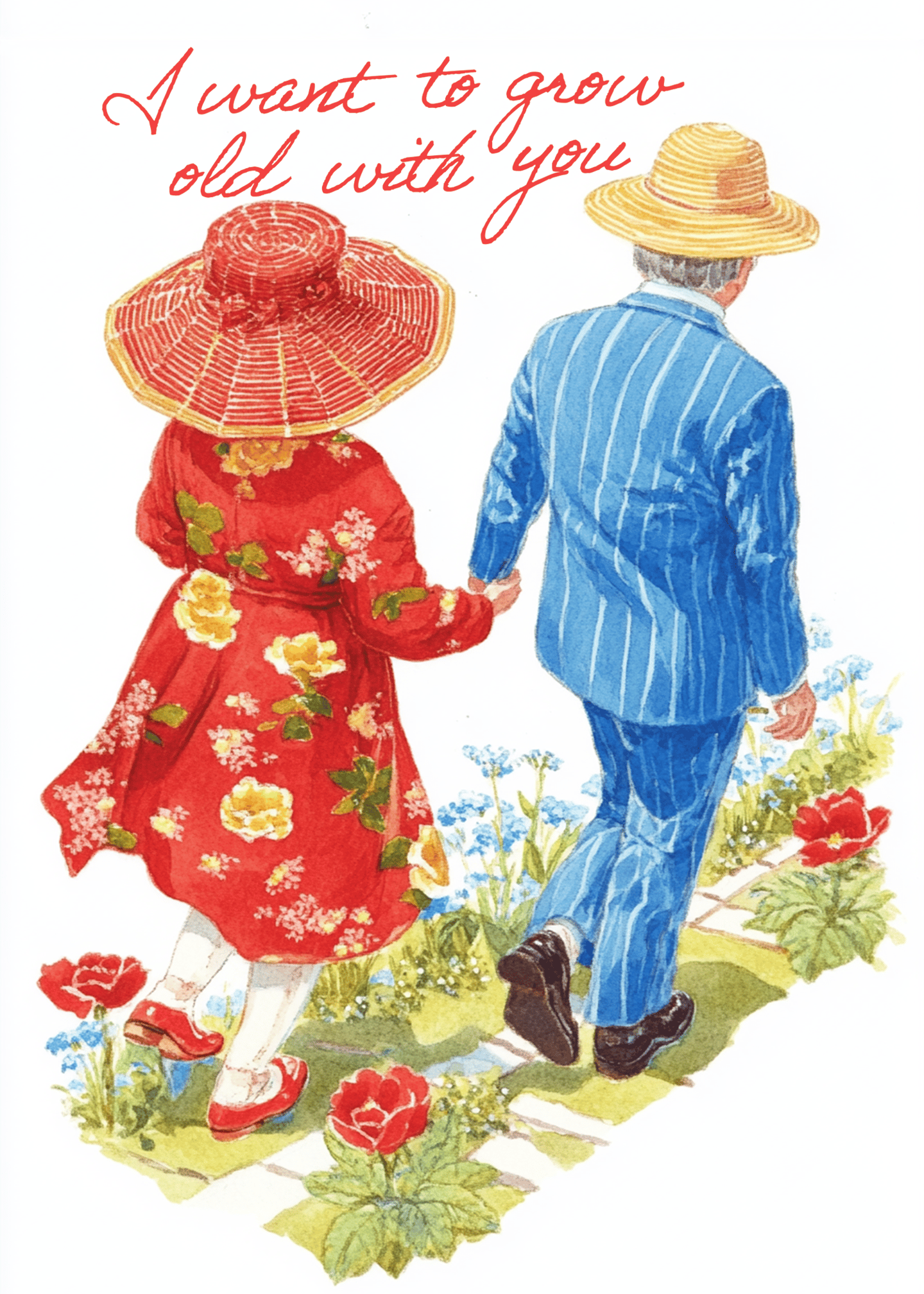 Grow Old With You Card