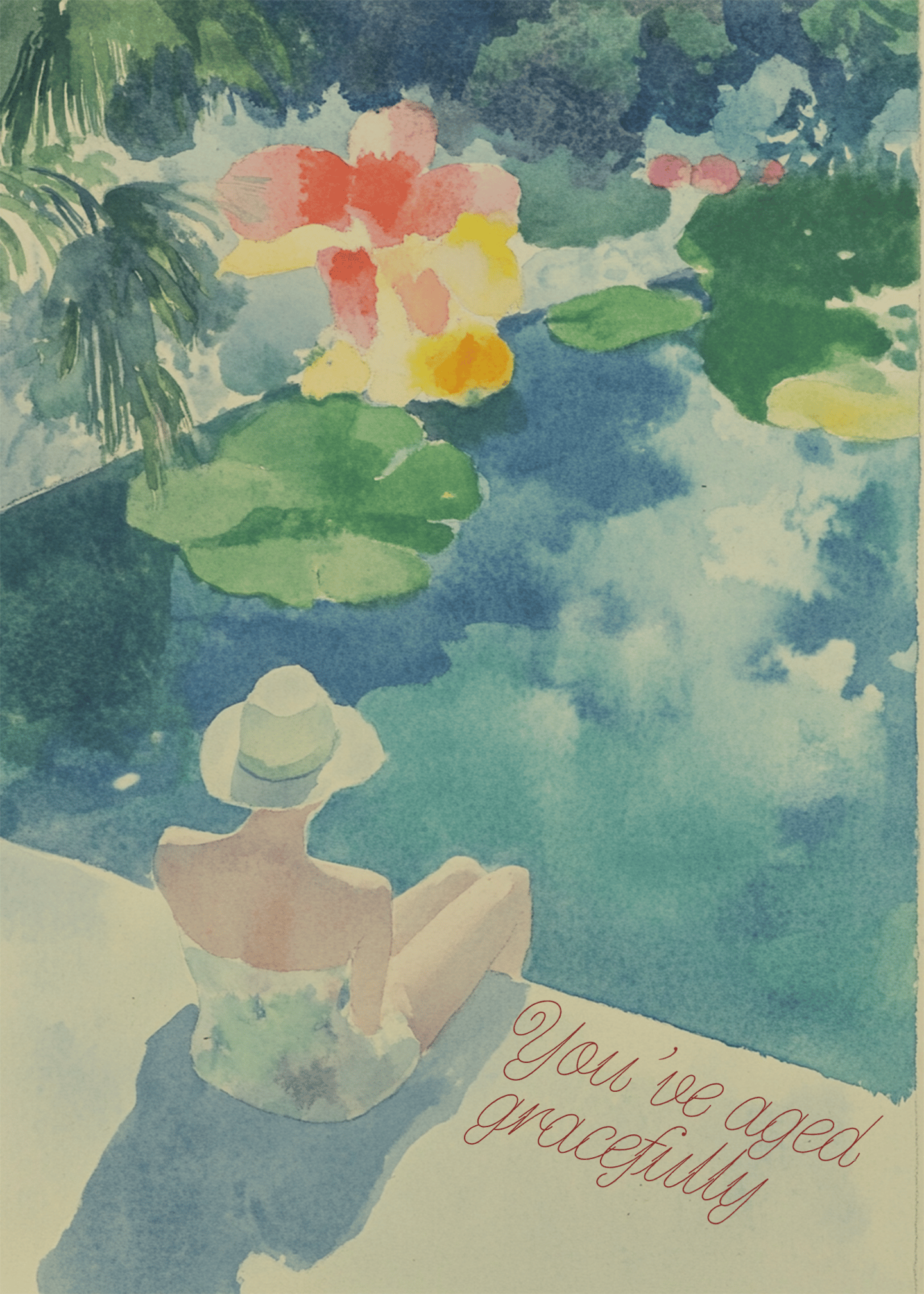 Aged Gracefully Birthday Card