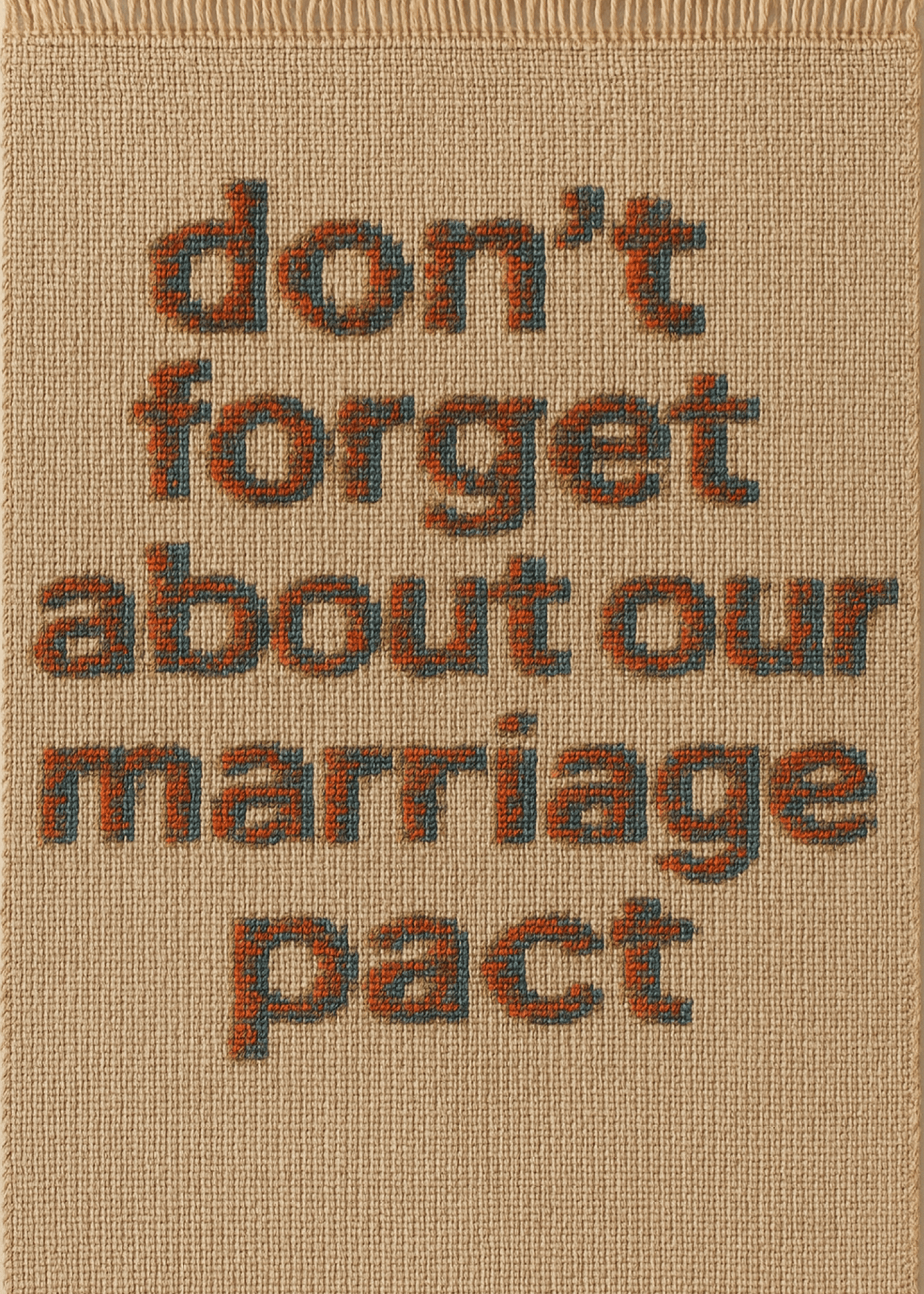 Don’t Forget Our Marriage Pact Card