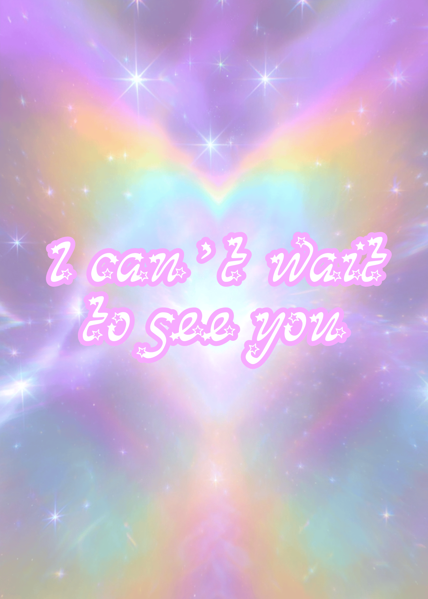 i can't wait to see you