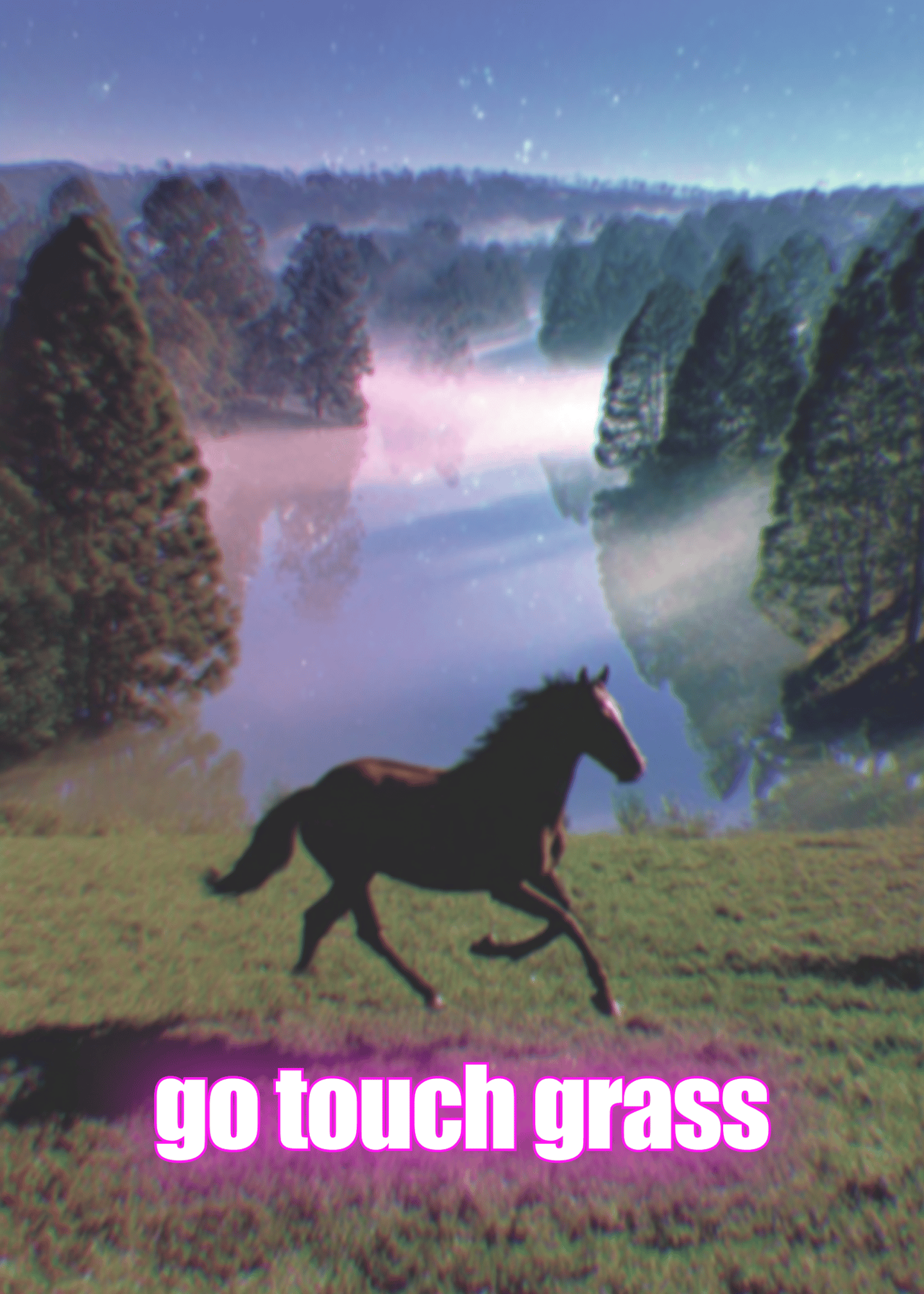 go touch grass