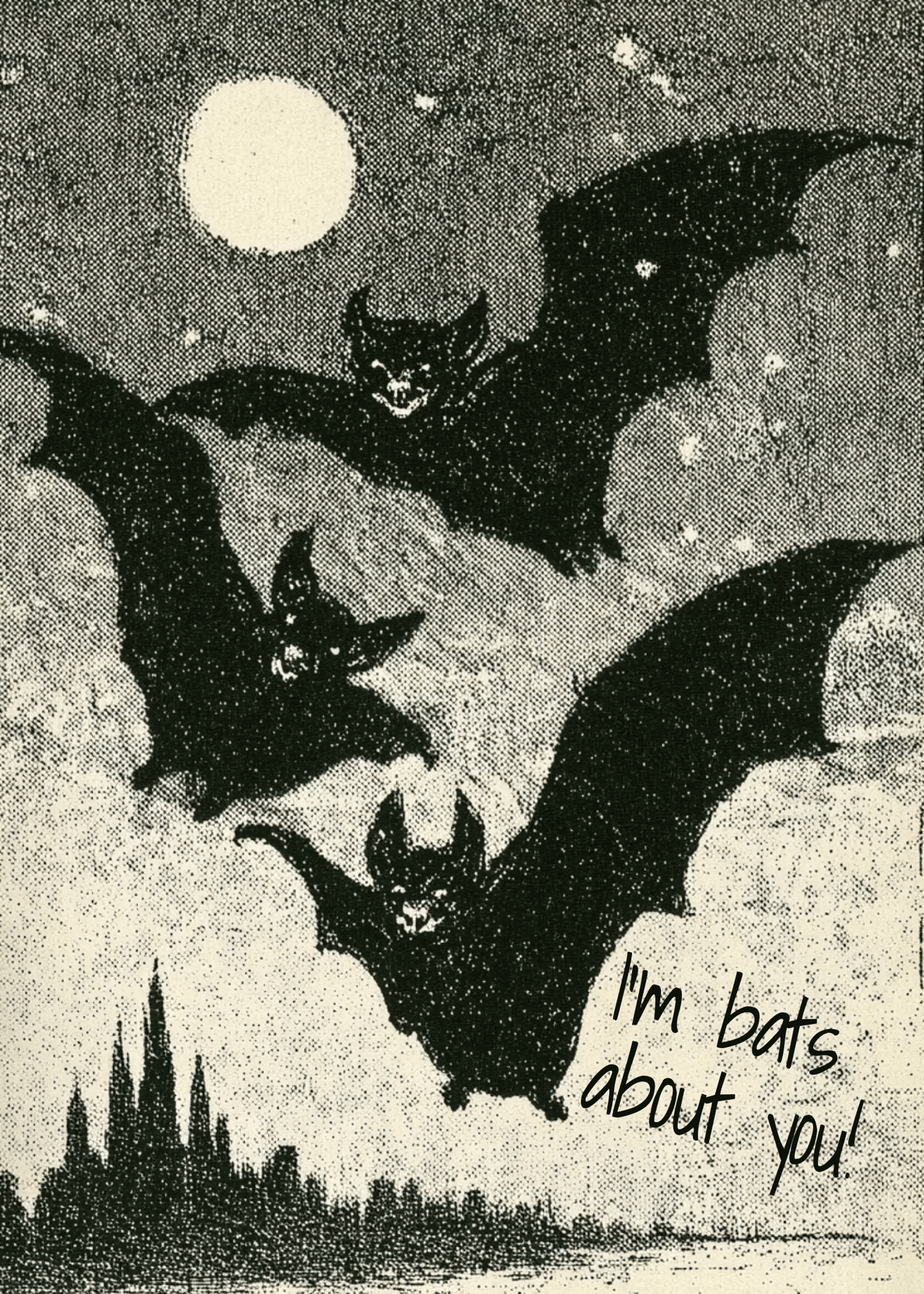 I'm Bats About You Card