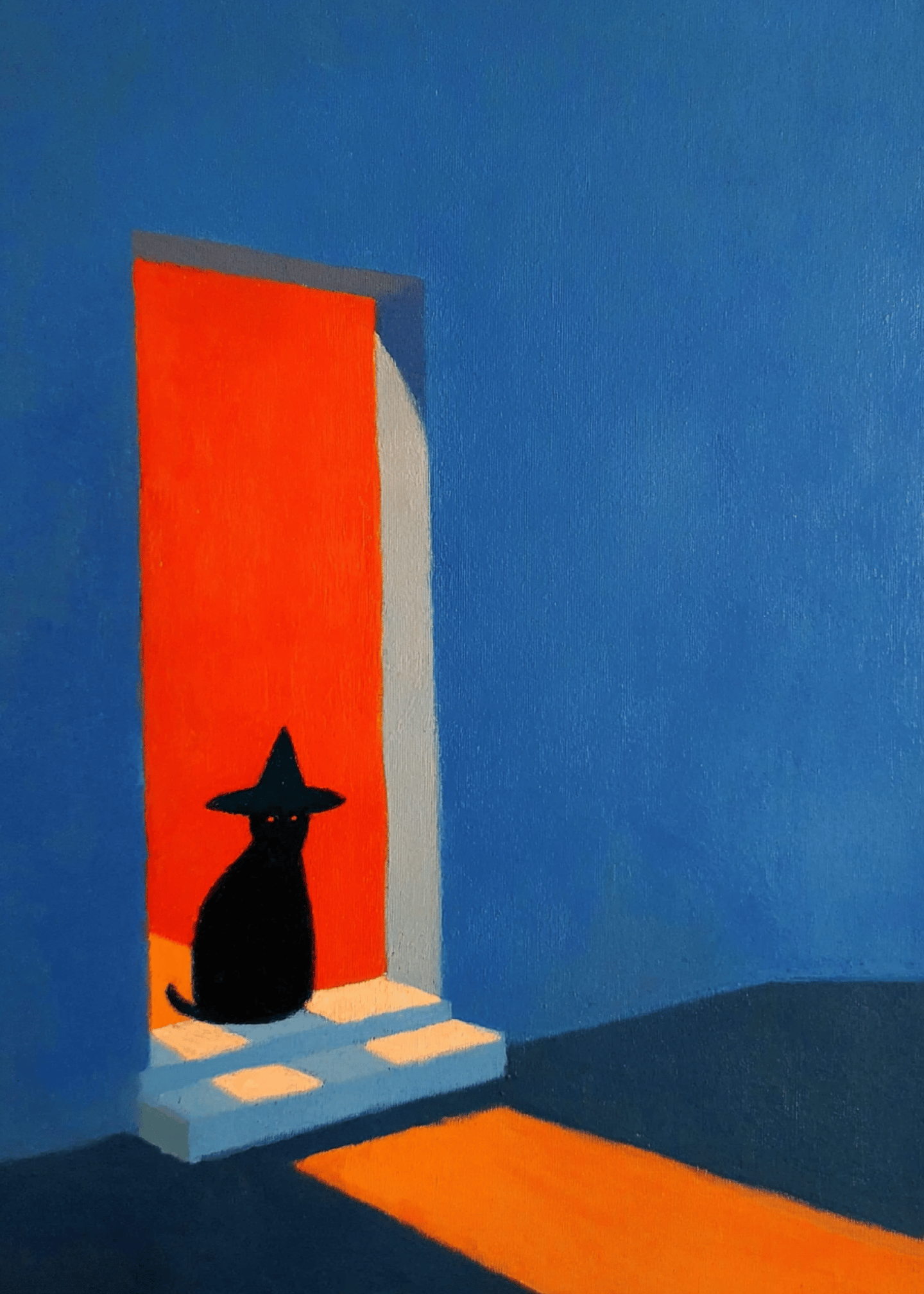 Spooky Cat Doorway Charm