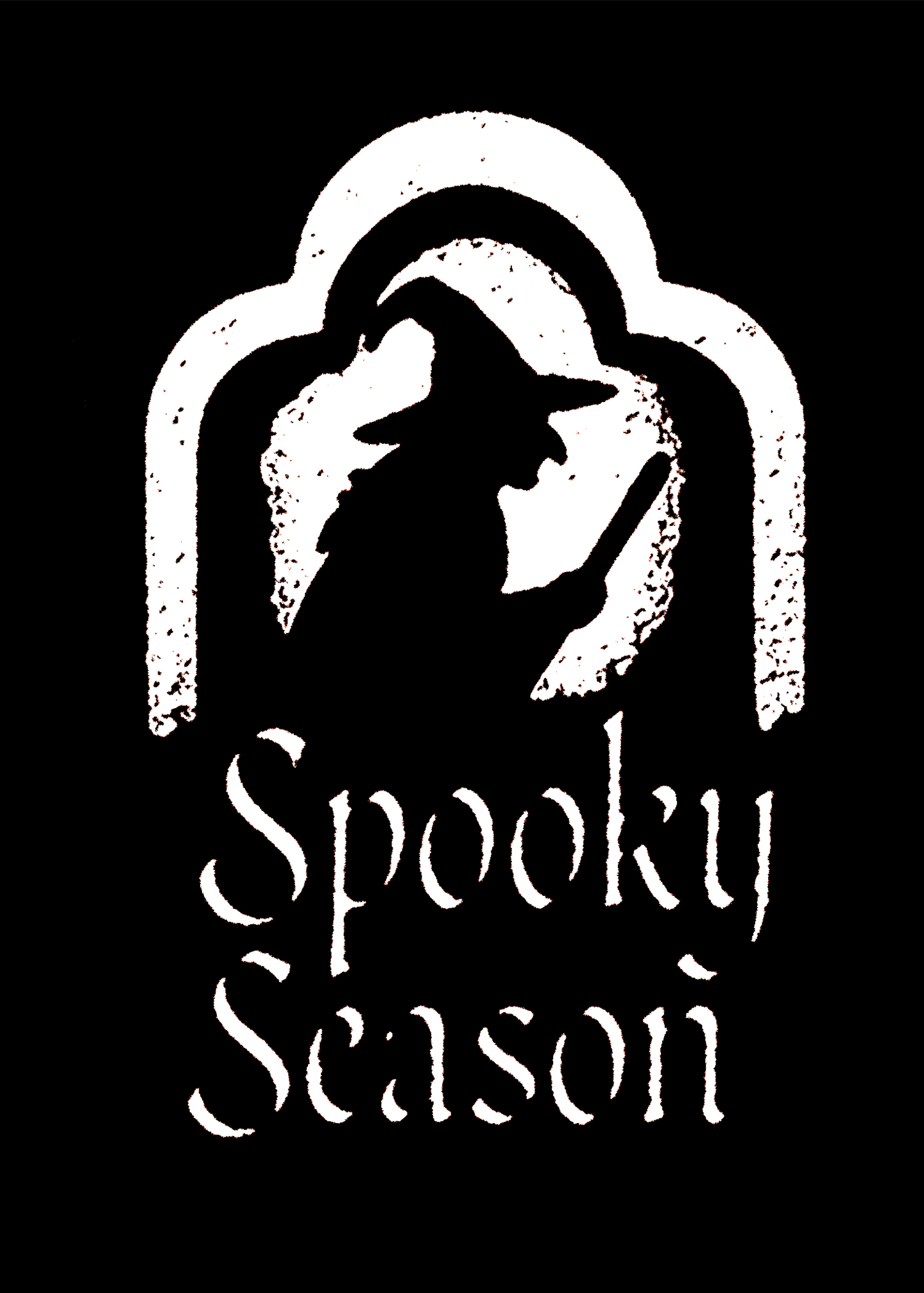 Spooky Season Witch Card