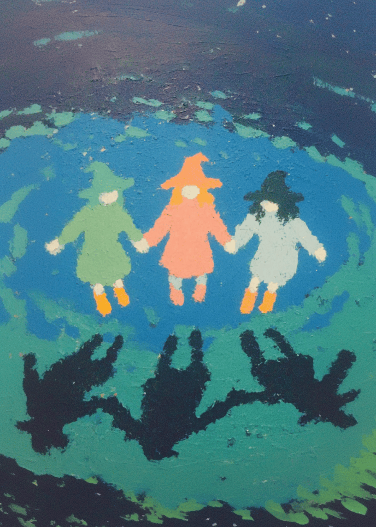 Whimsical Witches' Gathering