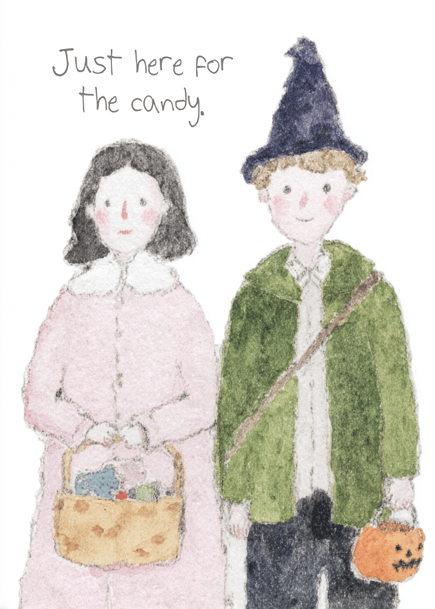 Sweet Tooth Halloween Card