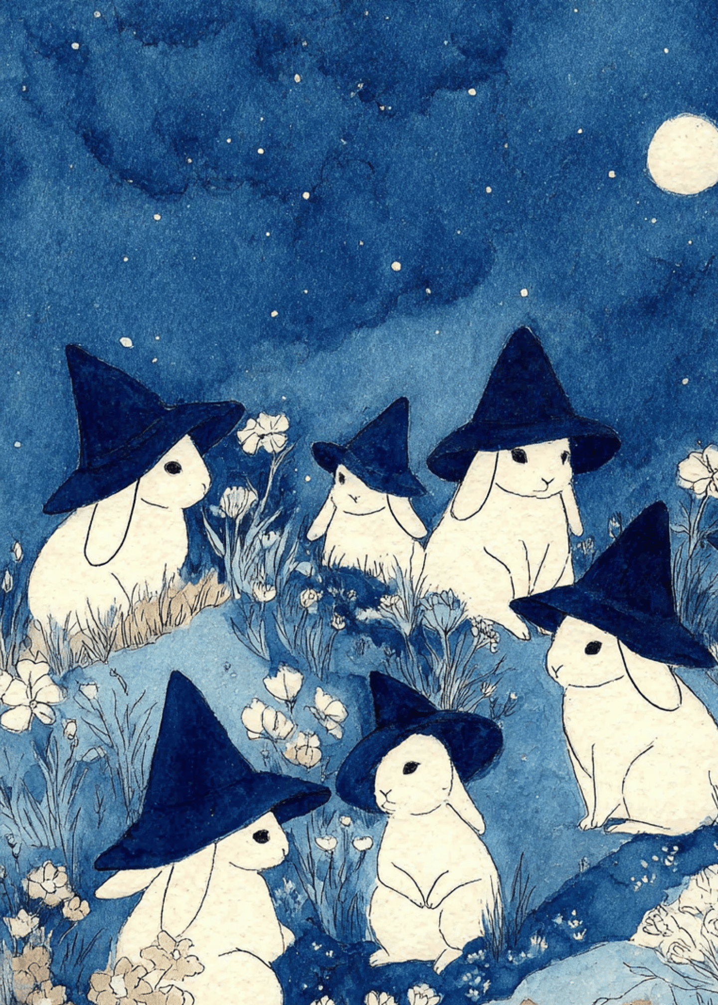 Magical Midnight Bunnies