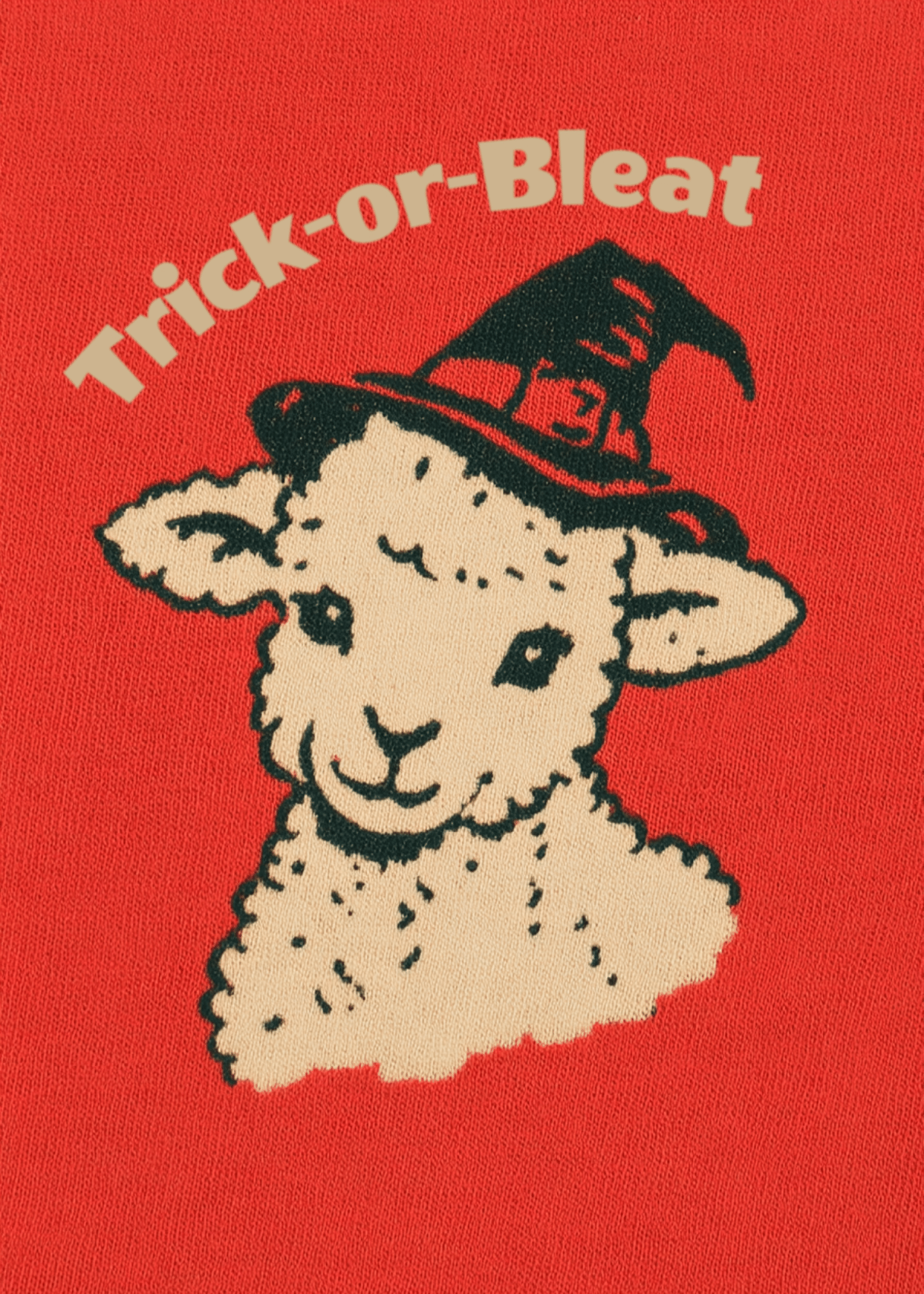 Adorable Halloween Lamb Card