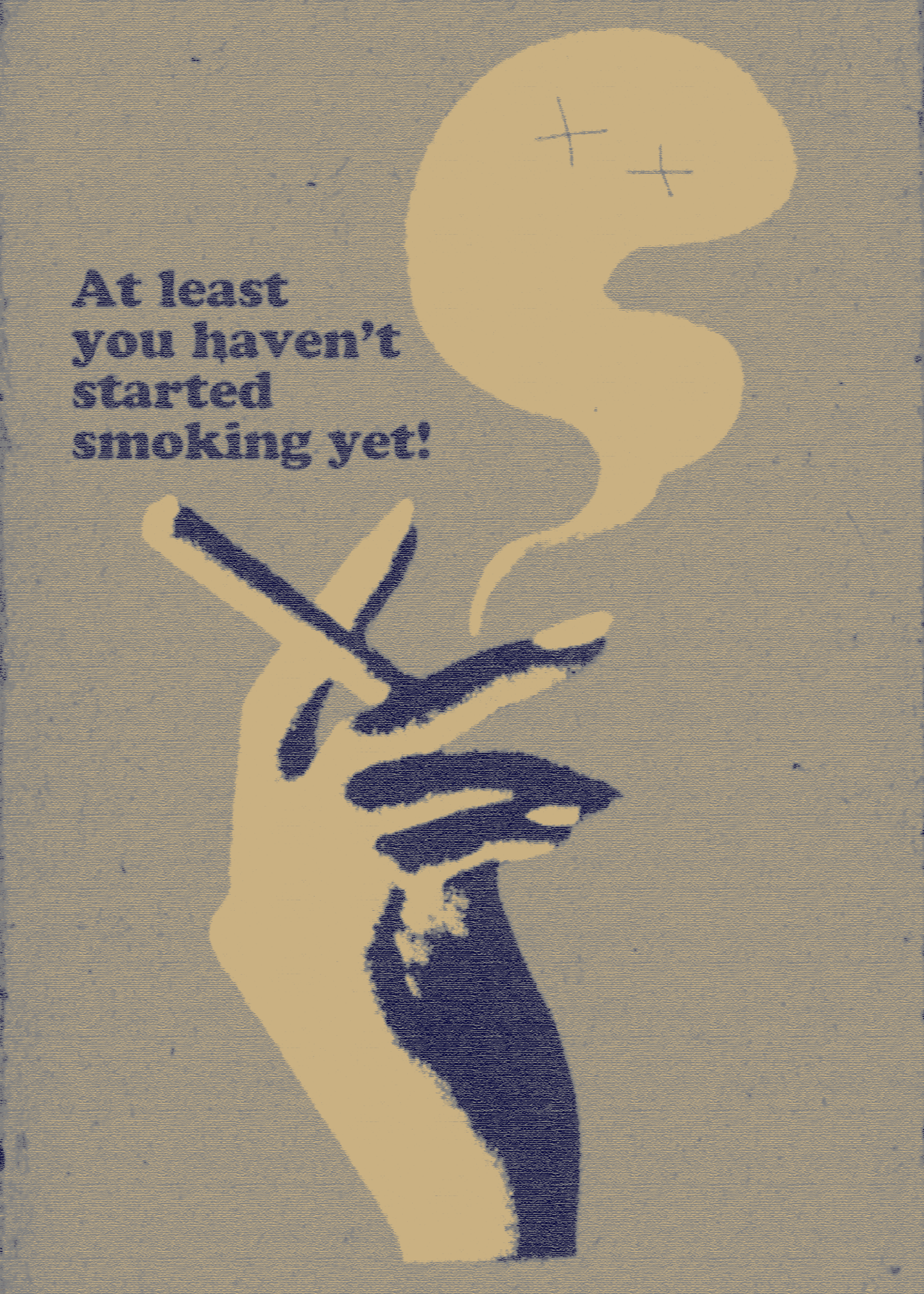 smoking yet card